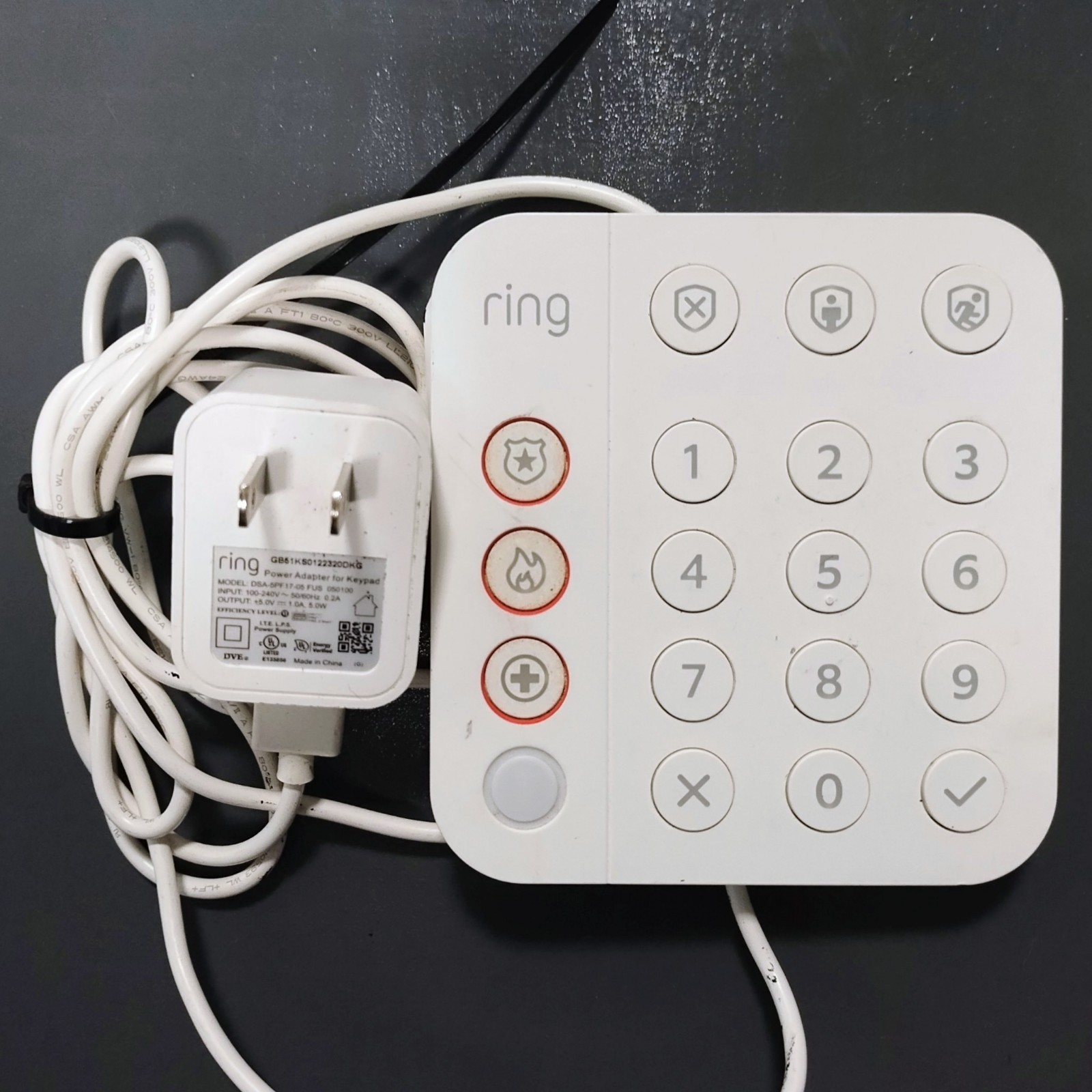 Ring Security 2nd Gen Kit: Base, Keypad, Panic Button & Motion Detector