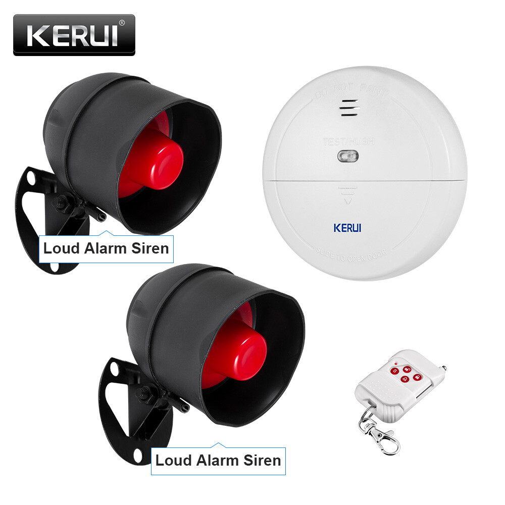 Loud Sound Alarm Home Alarm System Wireless Garage Security Burglar Anti-theft