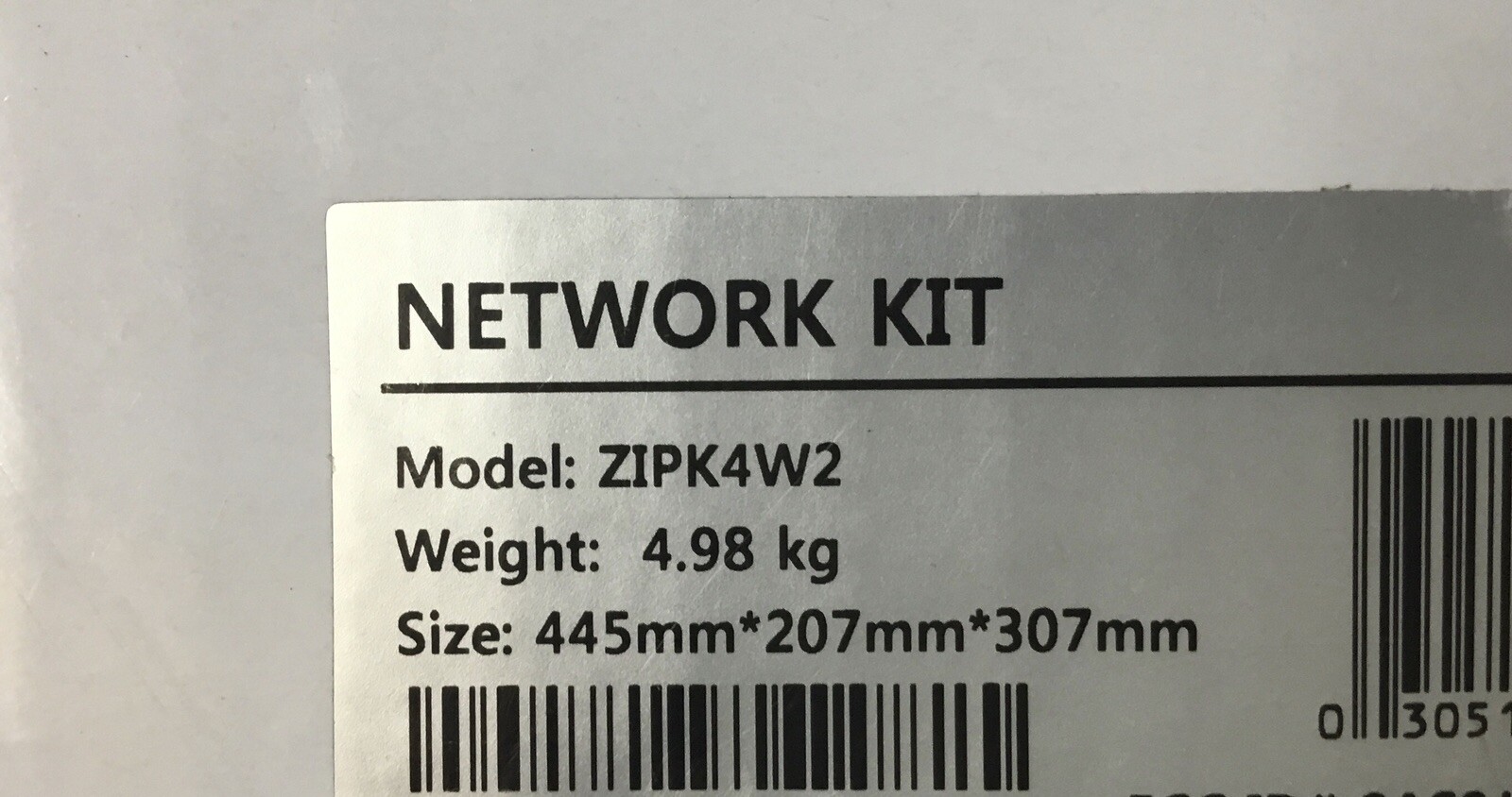 SPECO ZIPK4W2 4-Channel Wireless NVR 1TB HDD 4 Wireless Network 2MP Cameras NEW!