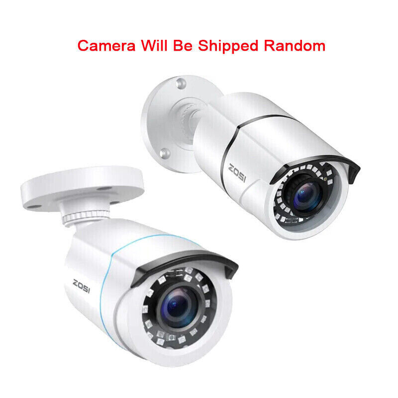 ZOSI 4X 1080P HD TVI 80ft IR-Cut Security Surveillance CCTV Outdoor 2MP Camera
