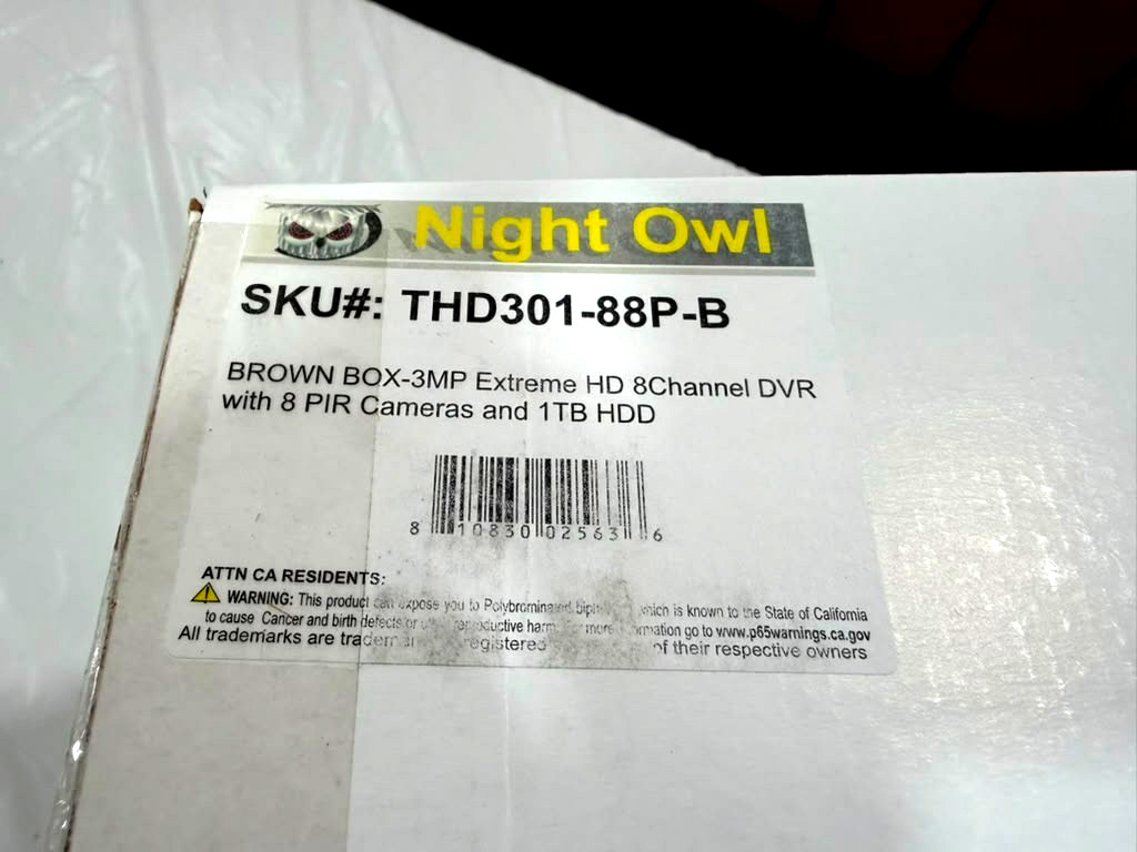 Night Owl Extreme HD Wired Security System 3MP