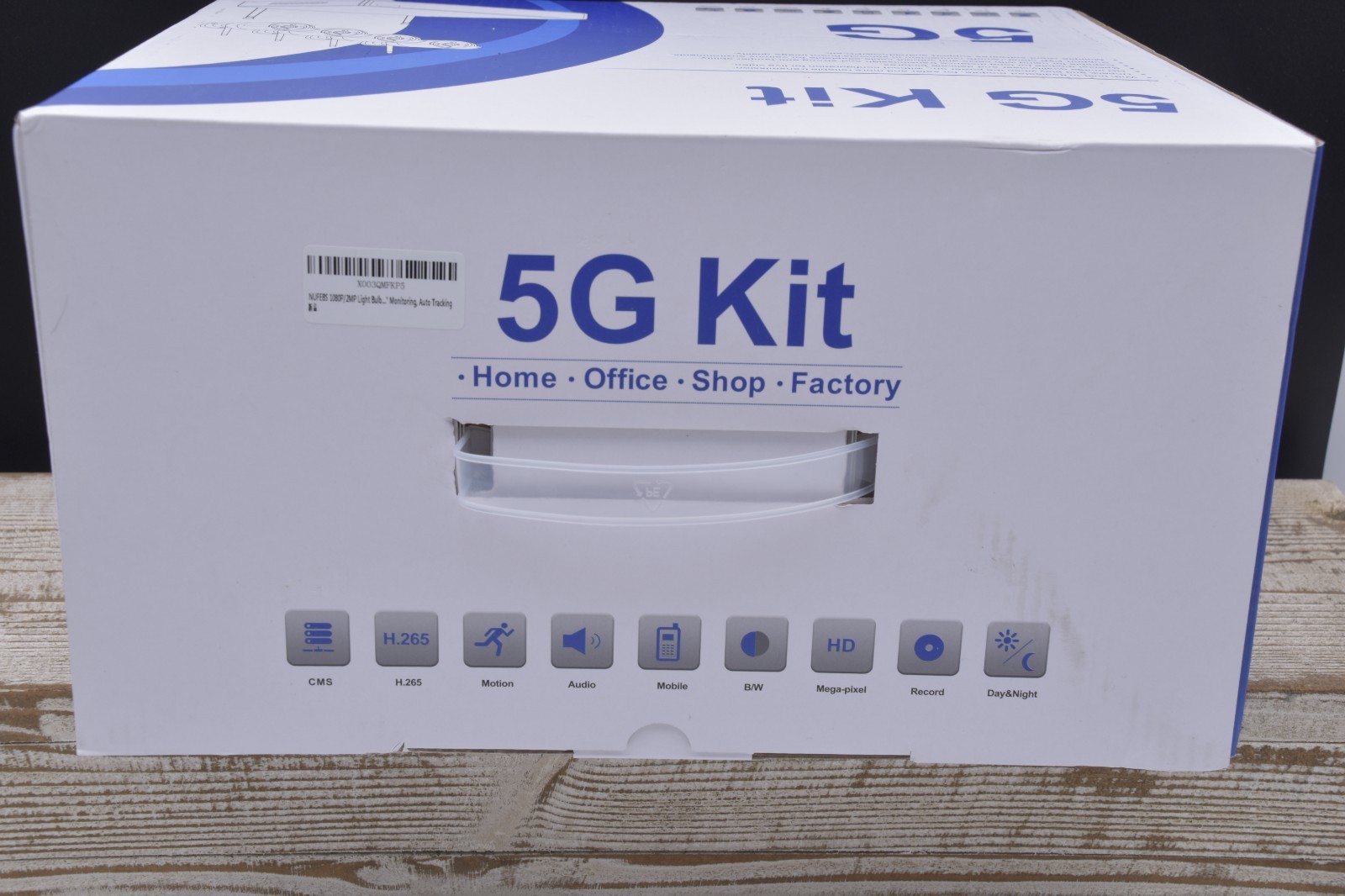 5G Kit 6026HEC -XMW HD Wireless 1080P NVR Security 4 Camera System