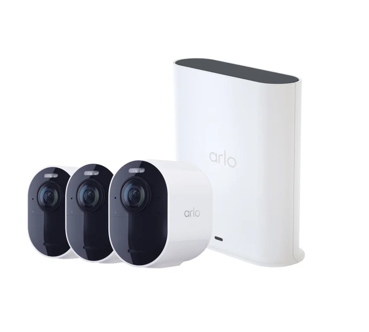 Arlo Pro 4 Spotlight 4 Wire Free Camera Security System 2-Way Audio