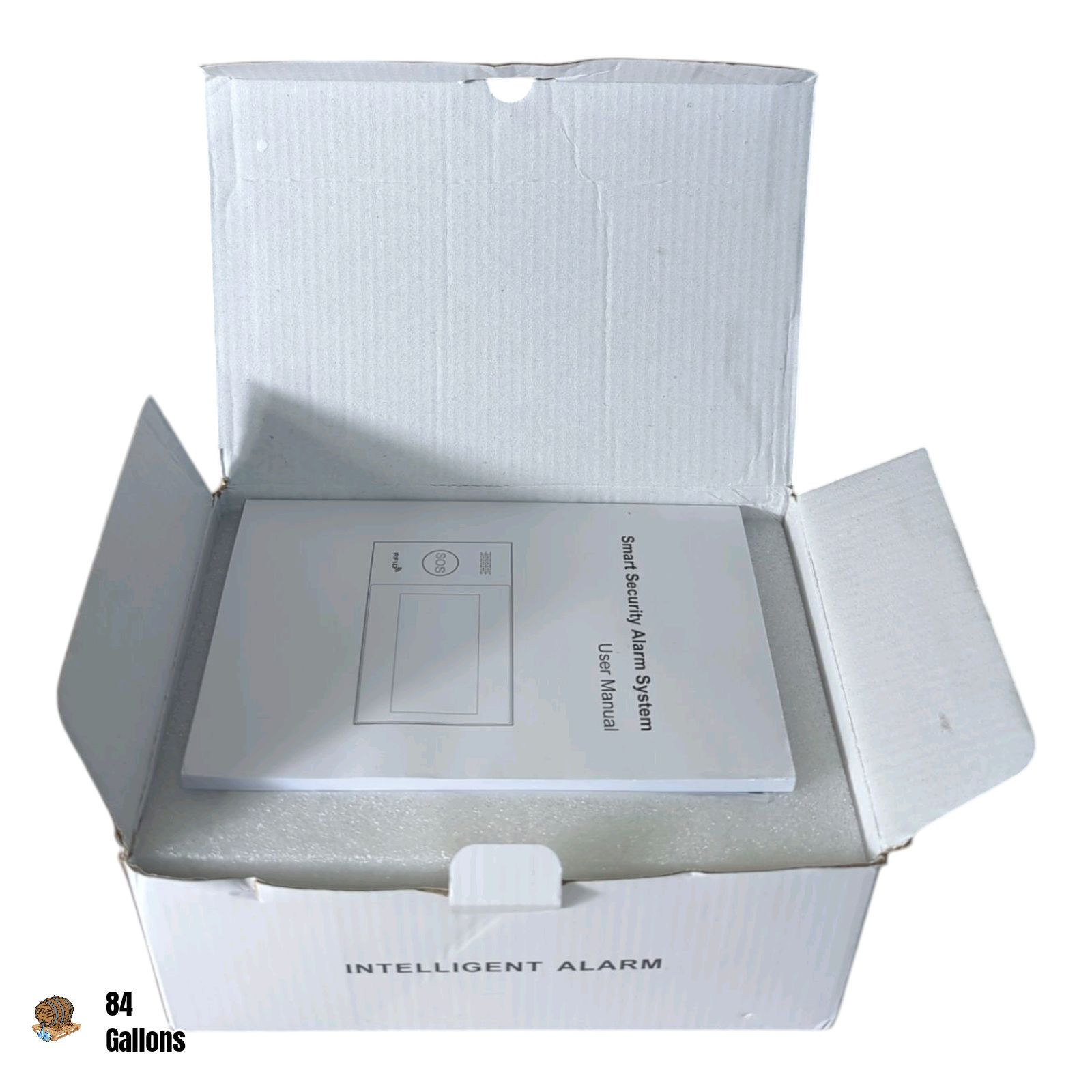 Wireless Smart Home Alarm System – ‎PG107F with Door & Motion Sensors Remote