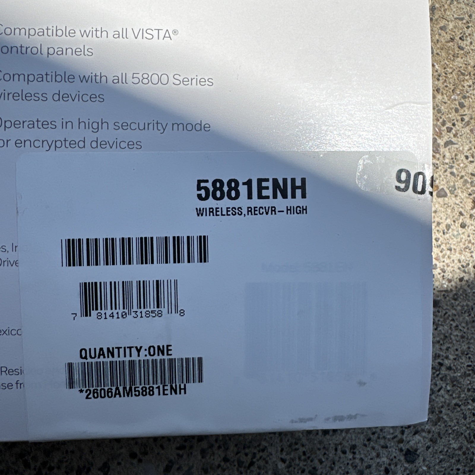 Honeywell Ademco 5881ENH Wireless Receiver. Brand New In Box. Free Ship! SEALED!