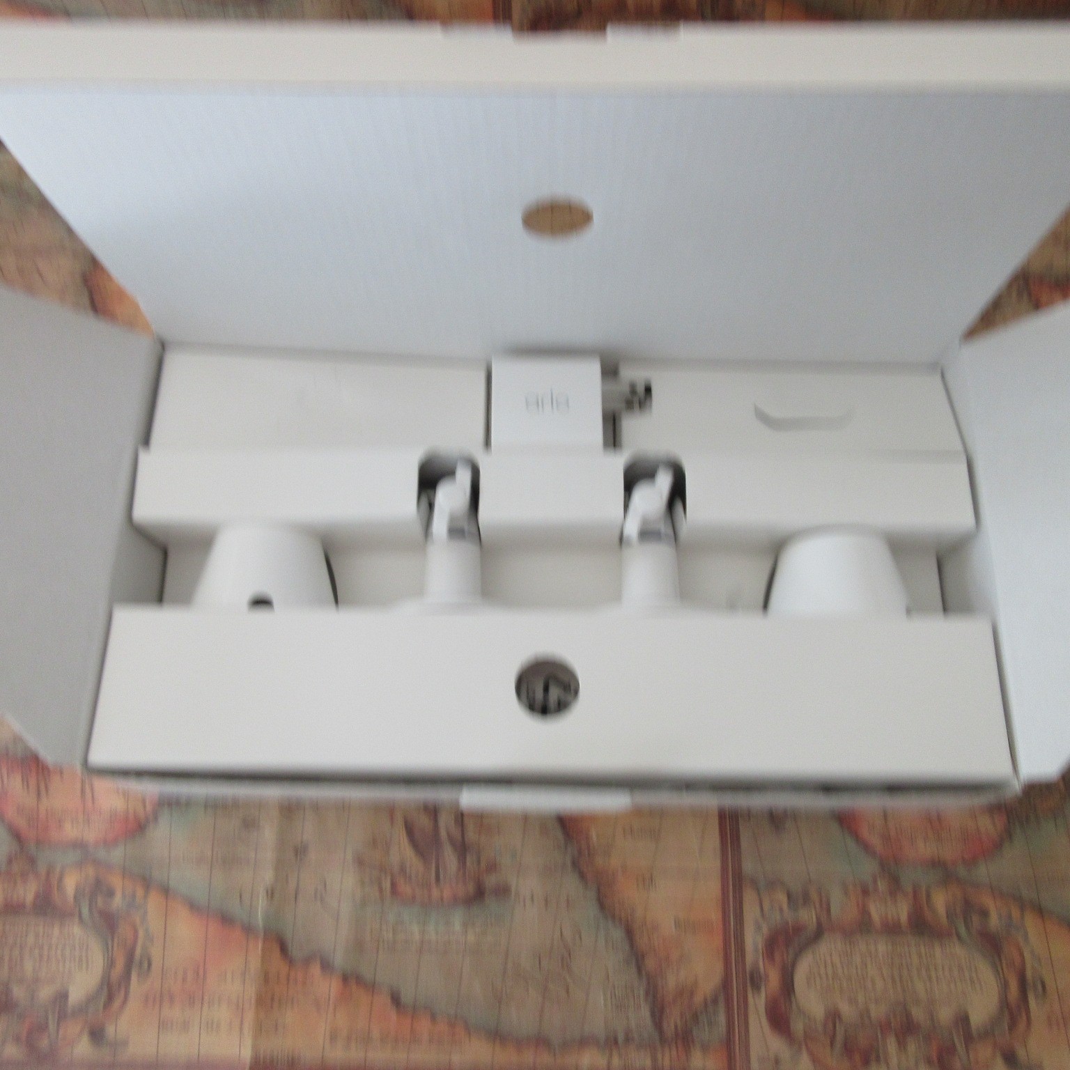 4 Pack Arlo Pro 4 Spotlight Wire-Free Camera Security System 2-Way Audio Bundle
