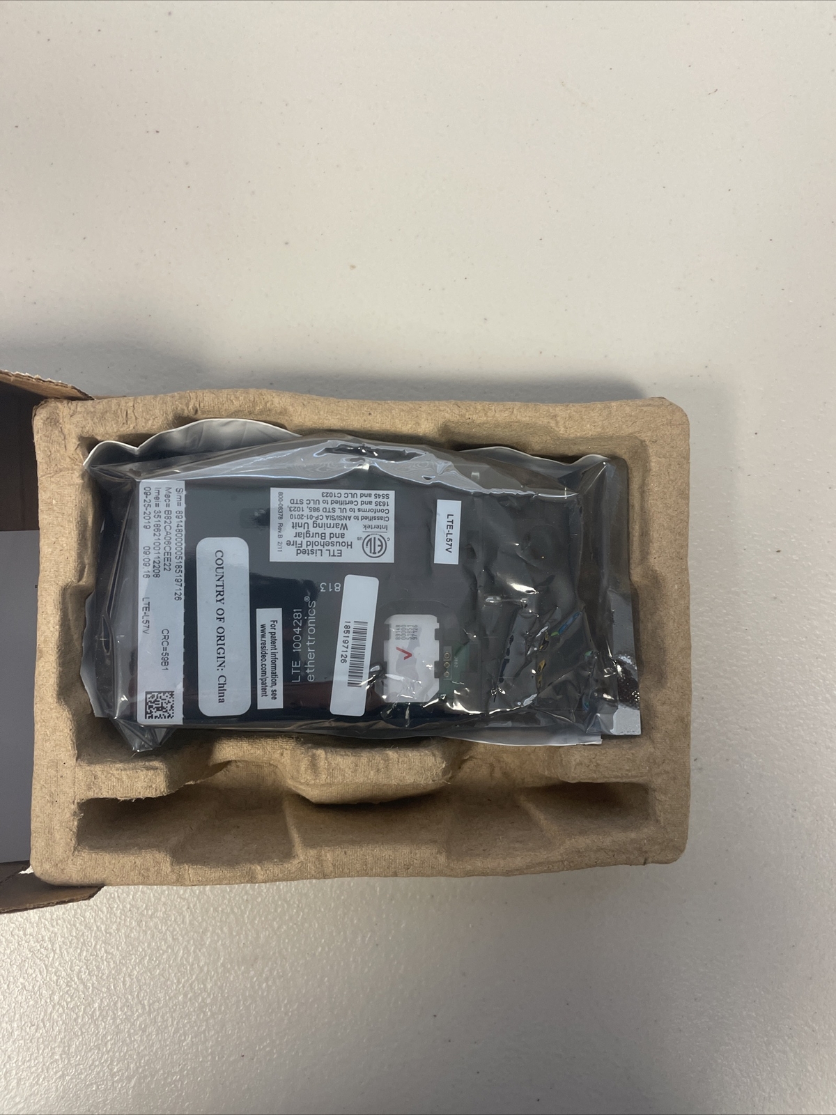Honeywell Cellular Radio (LTEL-57V) for LYNX Touch L5210 and L7000