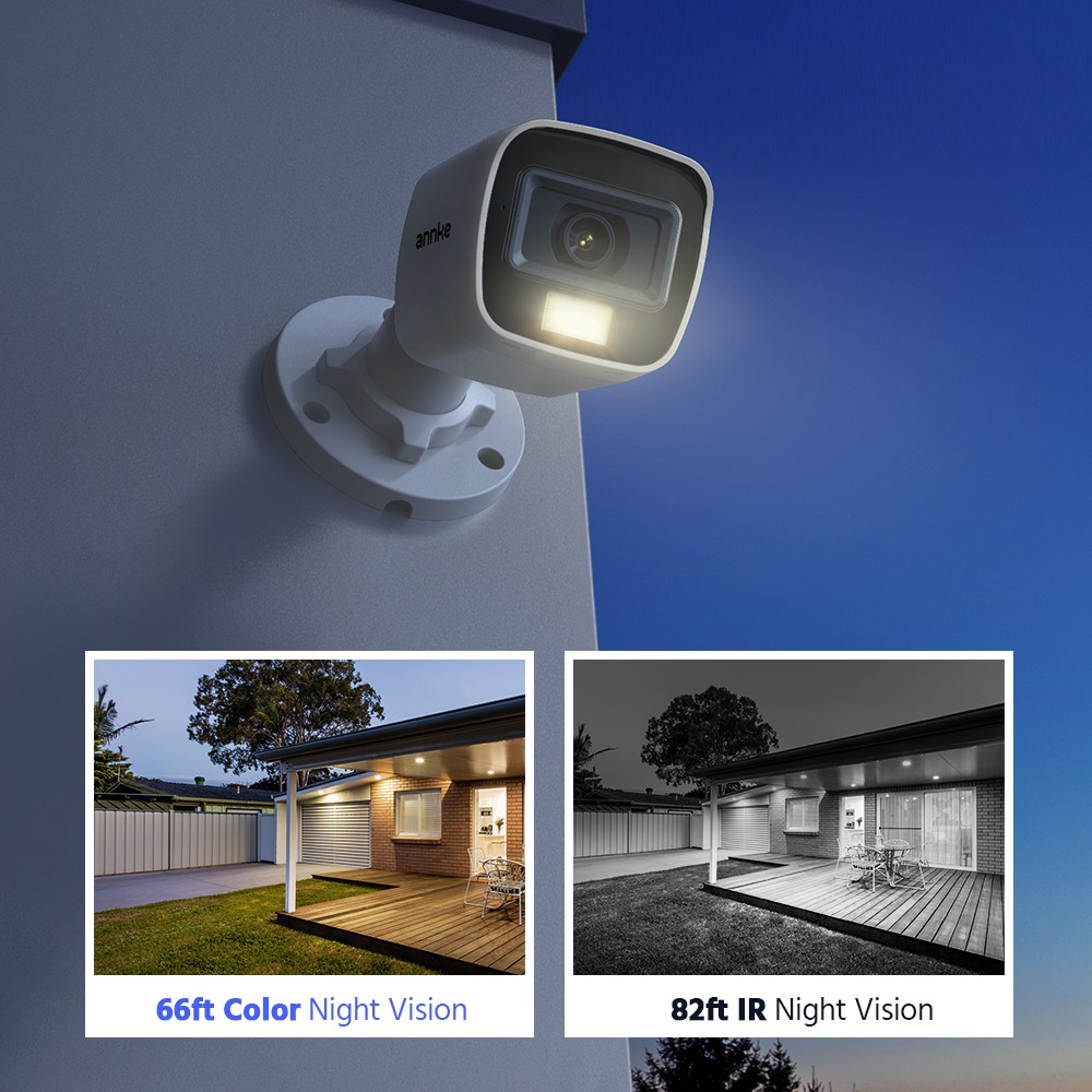 ANNKE 32CH 3K Lite DVR 5MP Audio Security Camera System Color Night AI Detection