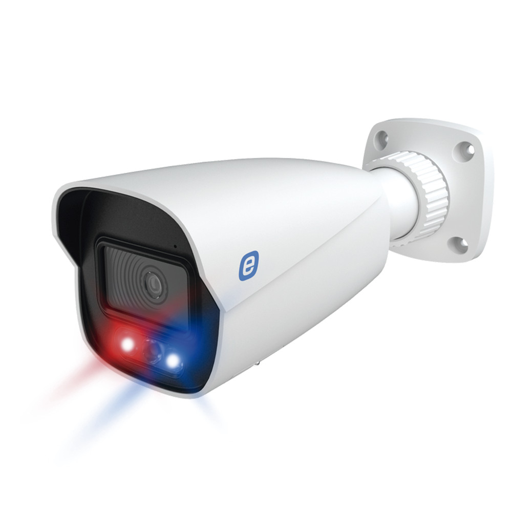 Epcom XB82T-GEN3 Camera IP Bullet 8MP (4K) 2.8mm Lens IR 98ft Siren / Strobe