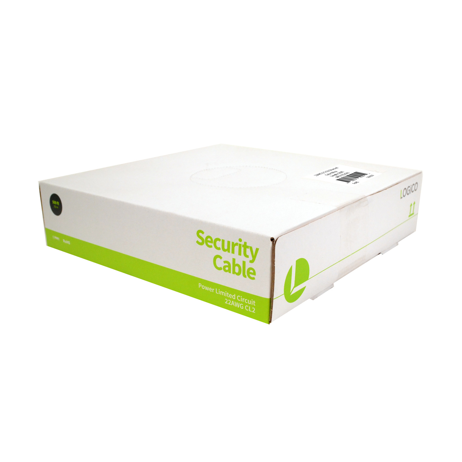 Security Wire Burglar Alarm 22/2 Cable 500FT Stranded White 500′