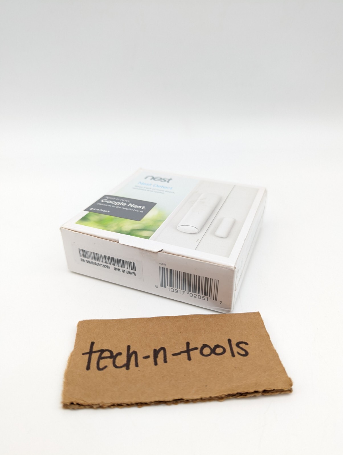Google Nest Detect Sensor – Door, Window, Room Motion (Nest Secure) H1100WES