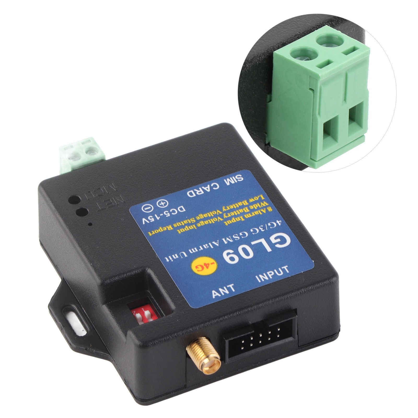 4G/3G/GSM Alarm Security System Alert Module 8‑Channel Input Low Consumption CRY