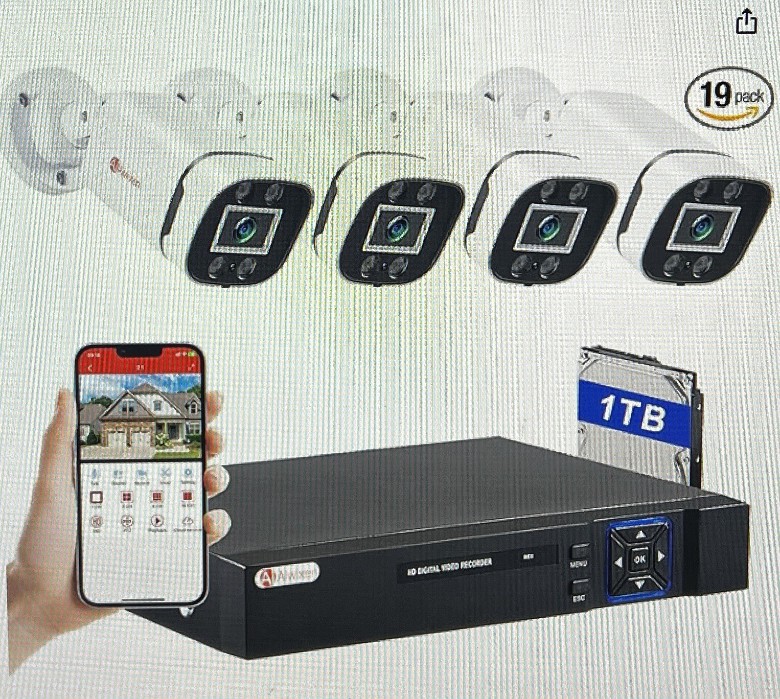 CCTV kit Universal 5 In 1
