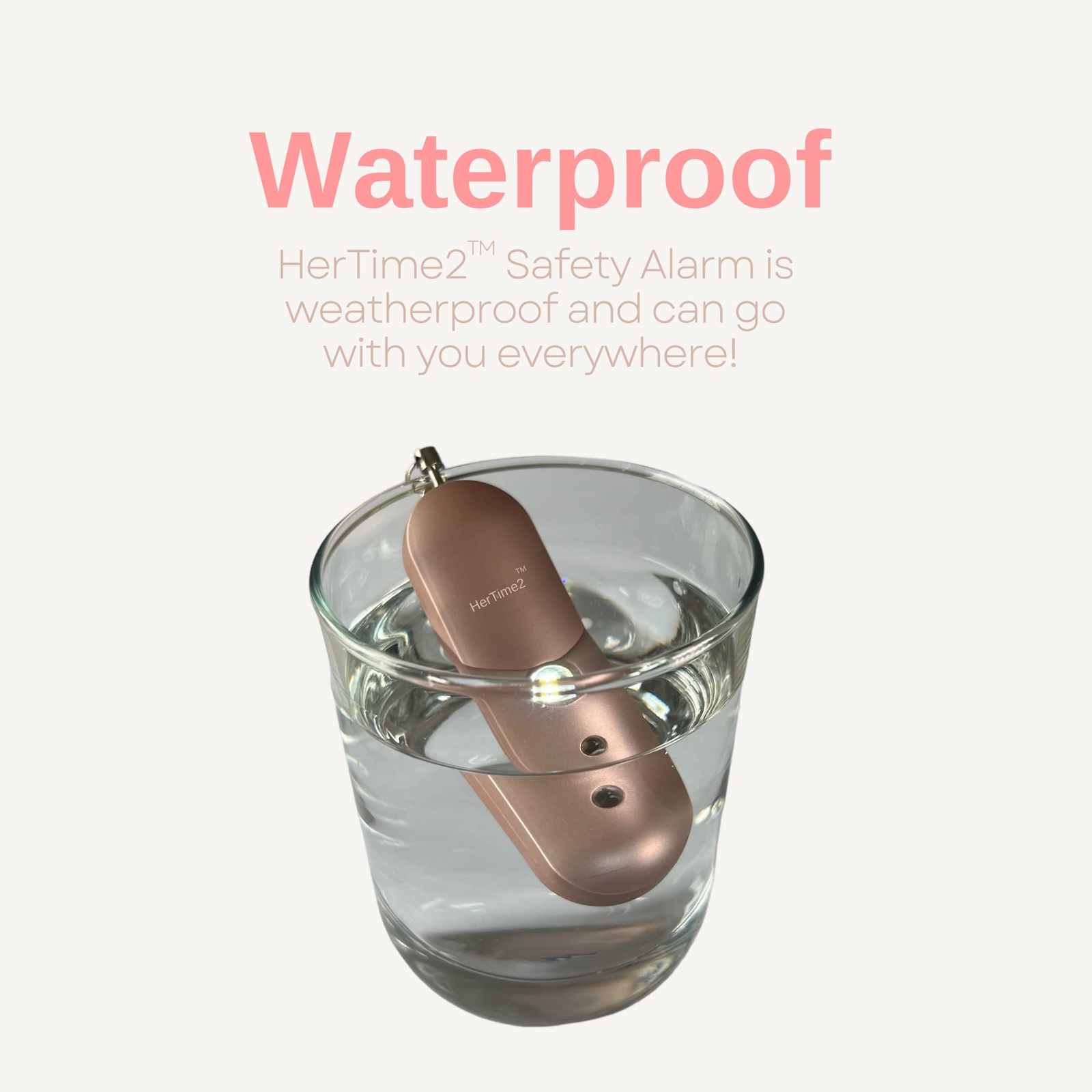 Personal Safety Alarm – Travel Safe Waterproof – Gift for Women College Girls…