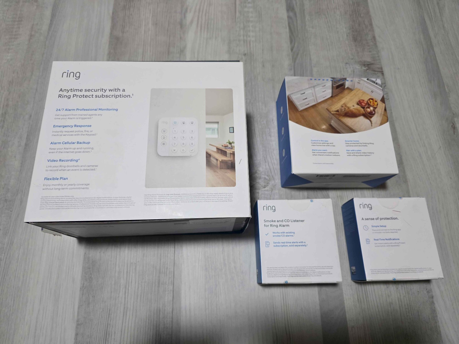 Ring Alarm Camera 5-Piece Home Security – Inside Home Enhanced Kit Bundle