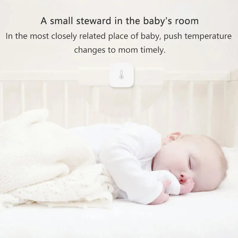 Aqara Smart Zigbee Temp & Humidity Sensor for Mi Home & HomeKit Compatibility