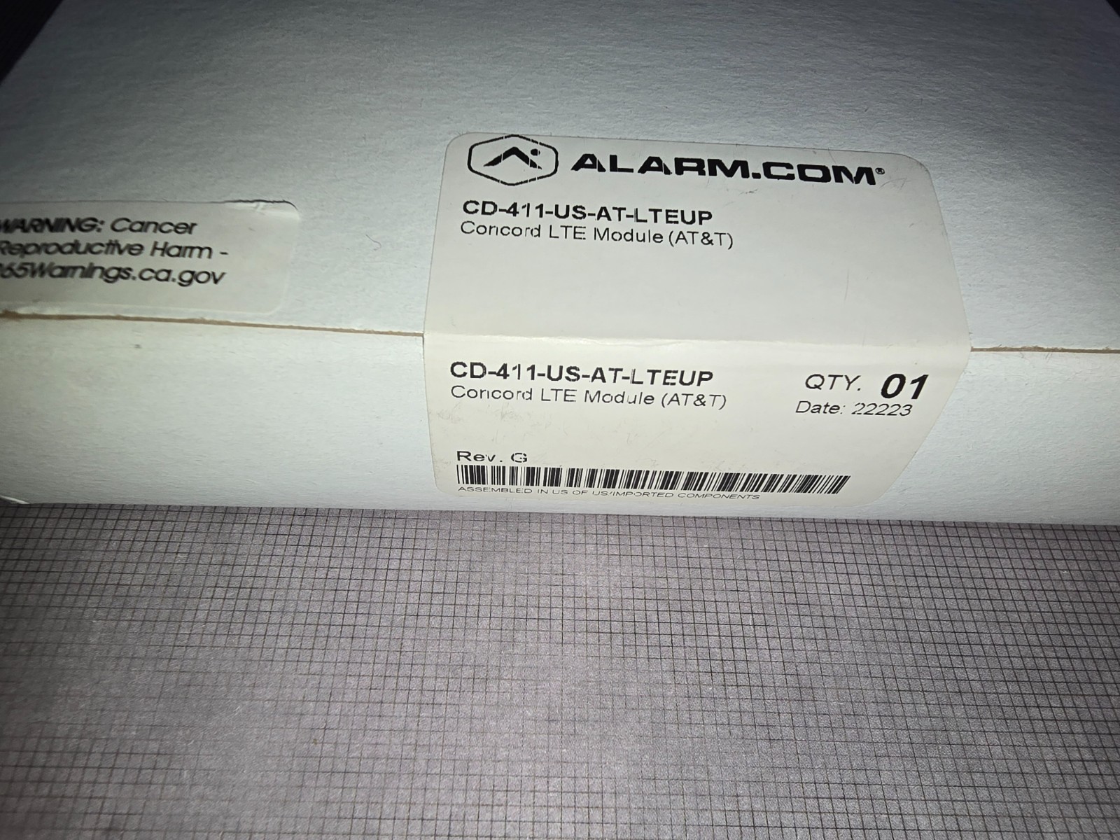 ALARM.COM CD-411-US-AT-LTEUP AT&T LTE Upgrade Module for Interlogix Concord