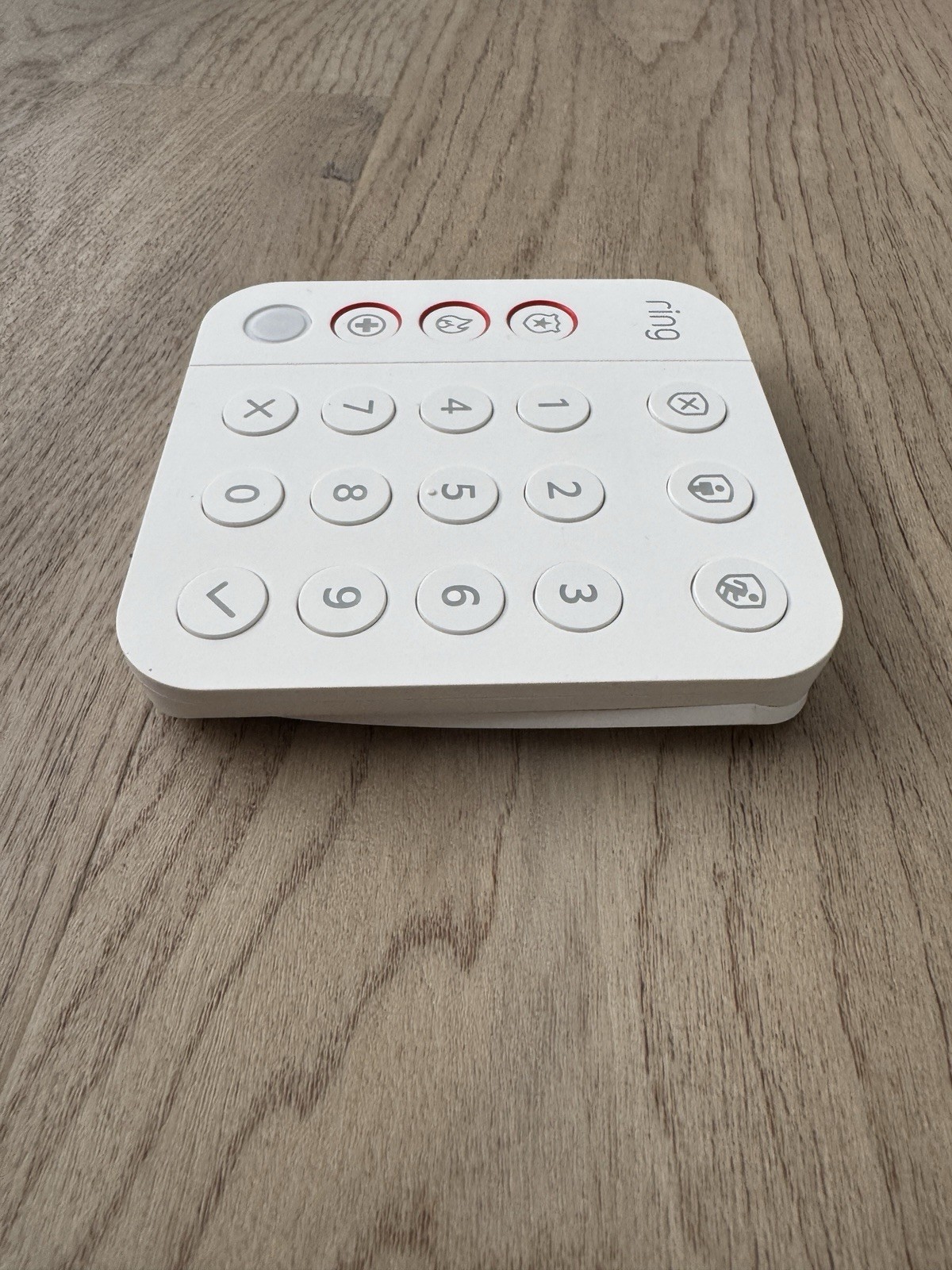 Ring 5AT2S7 (2nd Gen) Home Security System Wireless Alarm Keypad w/Power Adapter