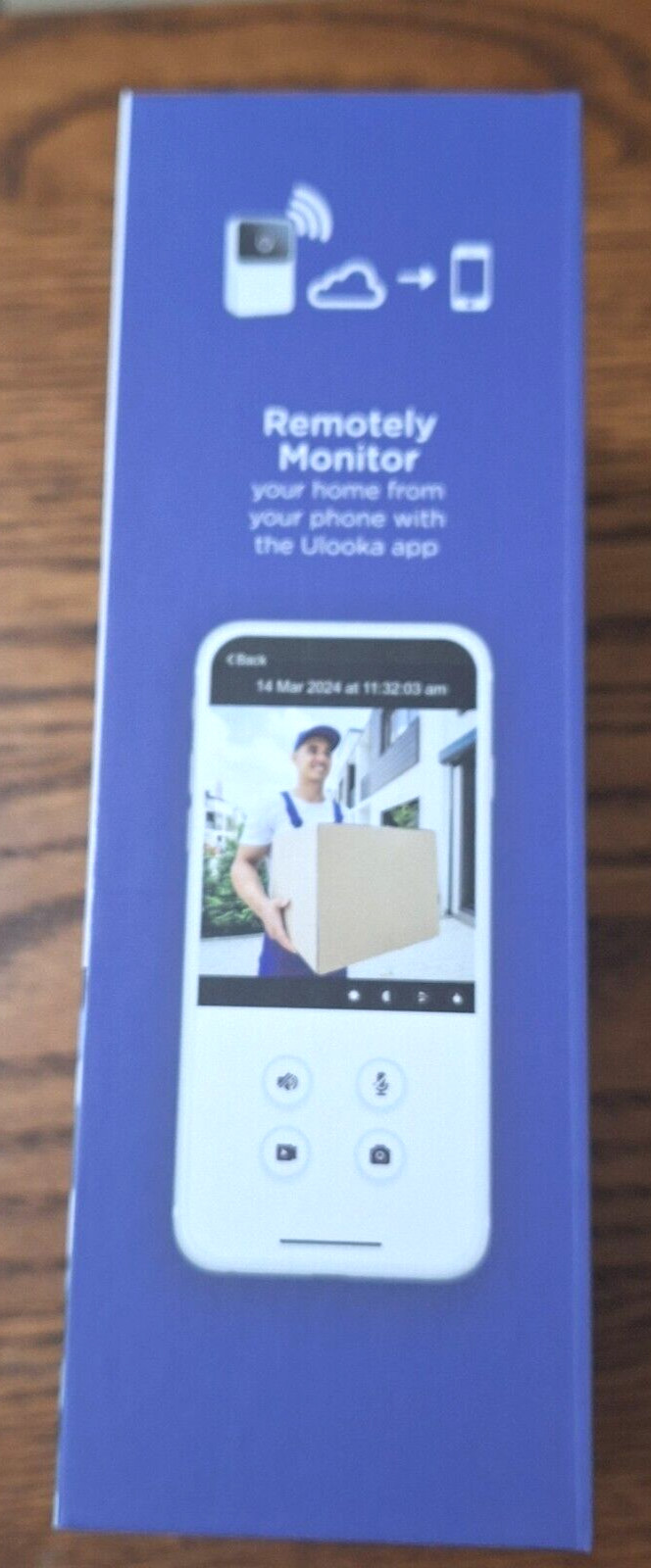 Vivitar Security Video Doorbell & Chime Kit WIFI White DB201 NOC NEW