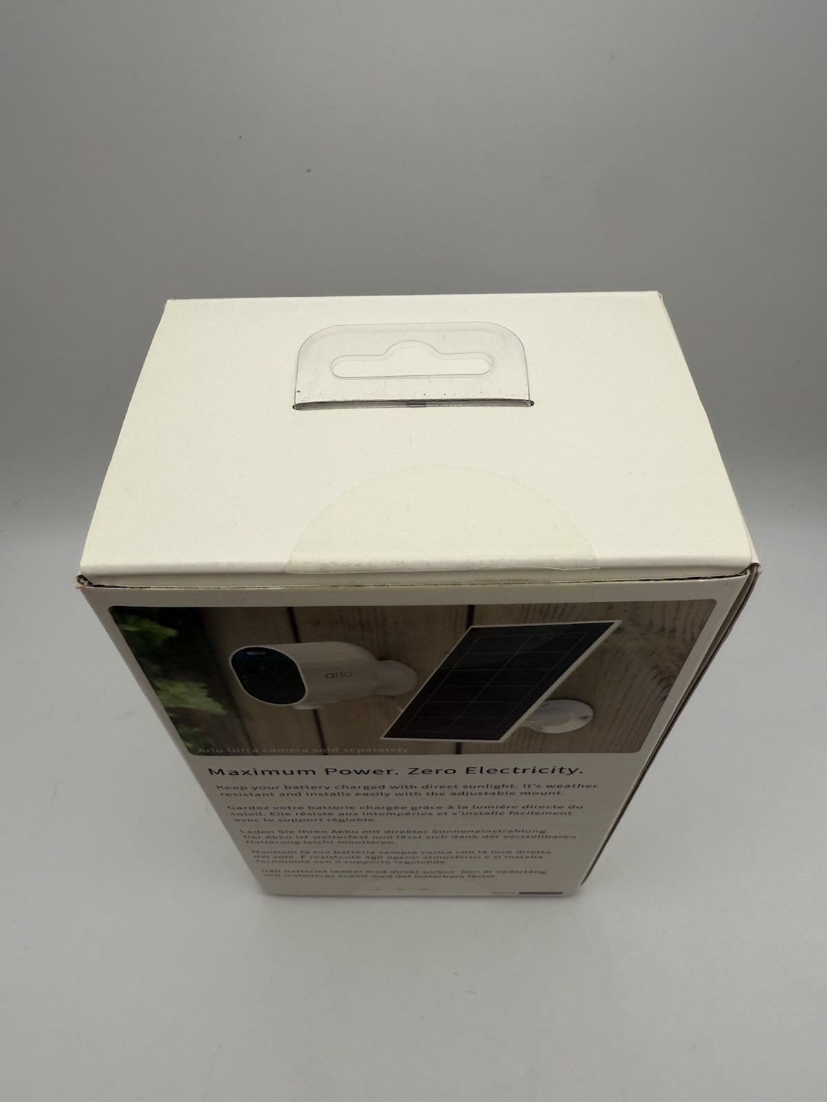 Arlo VMA5600 Solar Panel Charger Ultra, Ultra 2, Pro 3, Pro 4, Pro 3 Floodlight