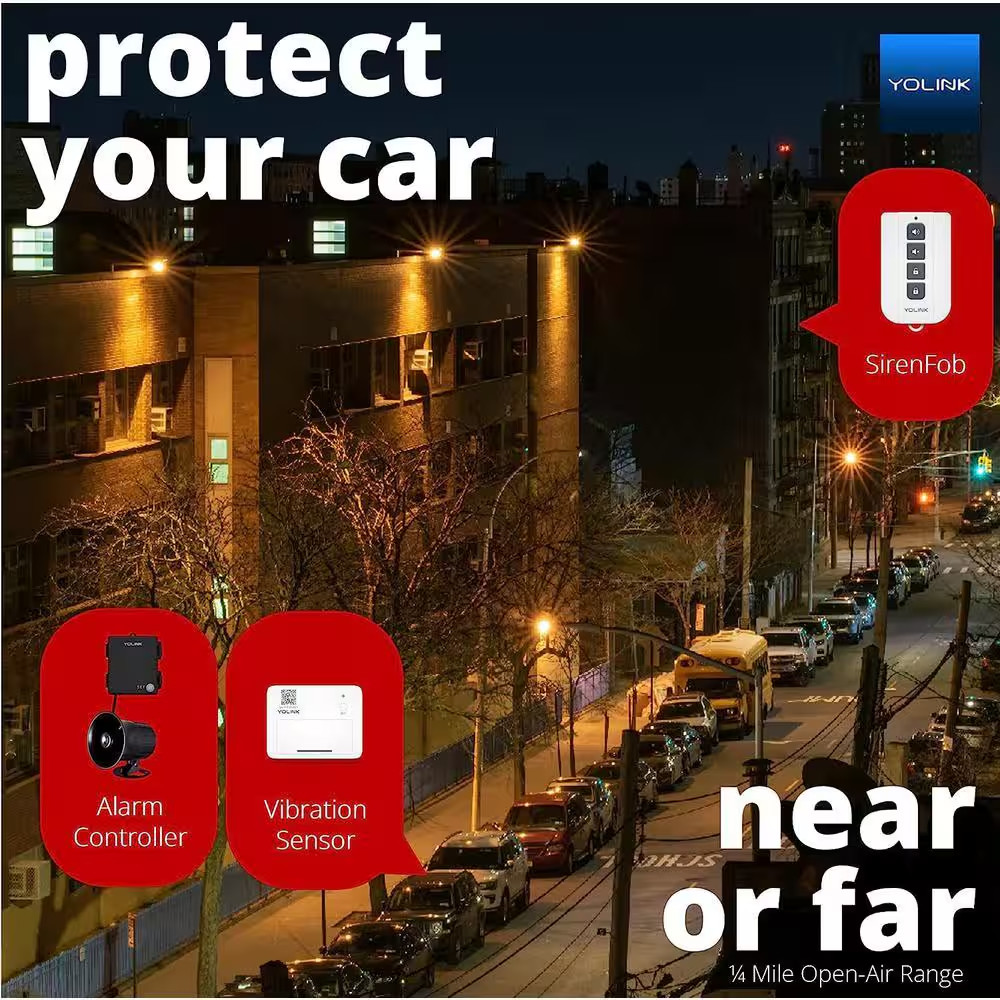 Smart Siren Fob, Work with Siren