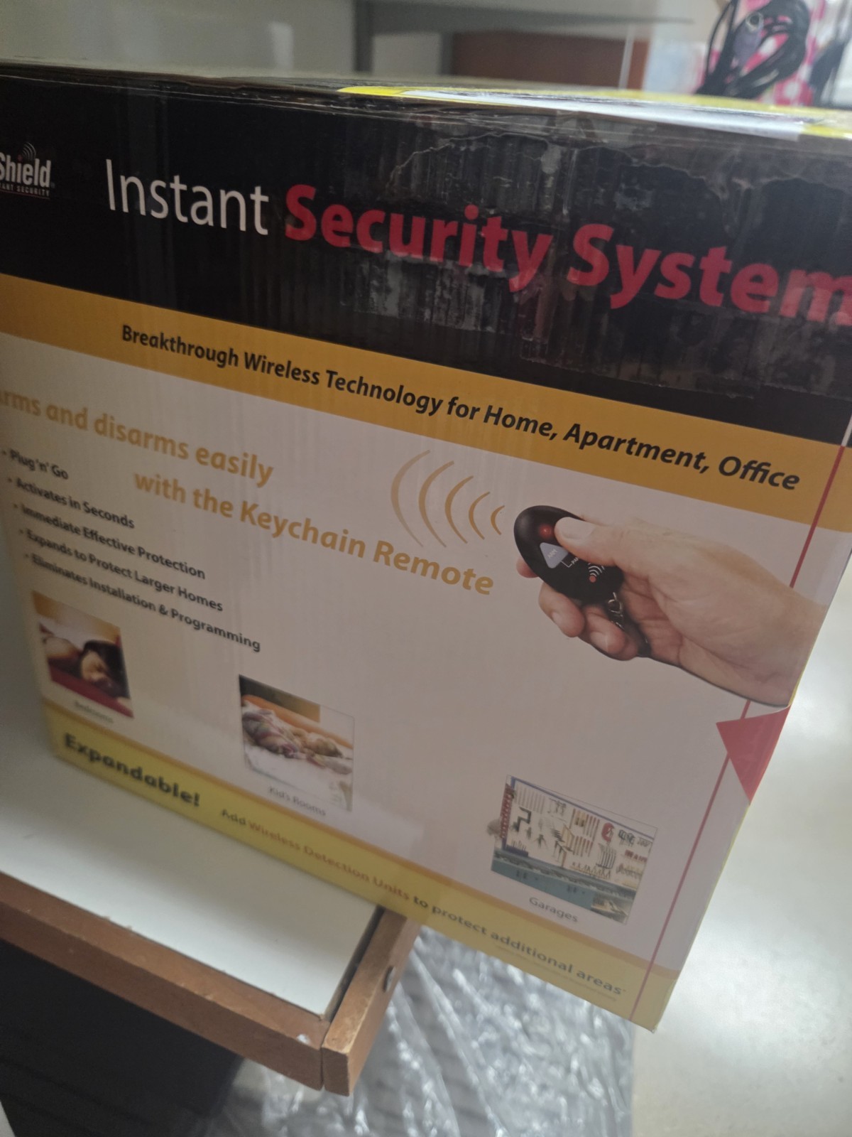 LaserShield Home Security in a Box Plug-N-Go System • NEW • Alarm Kit