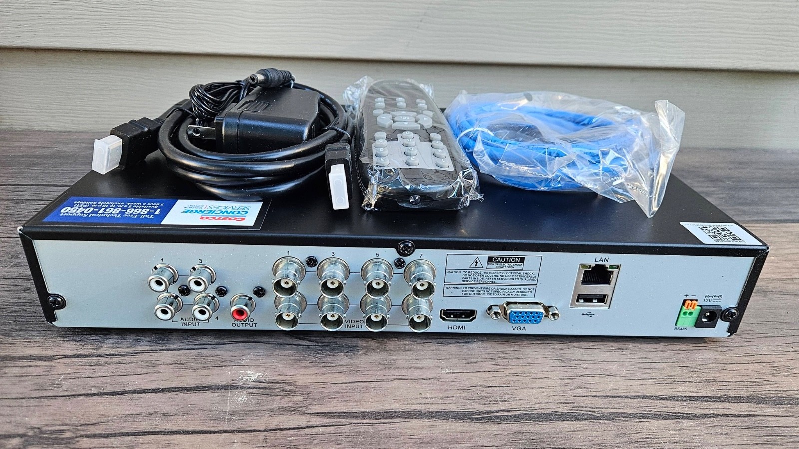 Night Owl 8 Channel HD DVR DVR-HDA10PB-8 (NEW NO PACKAGING) R5