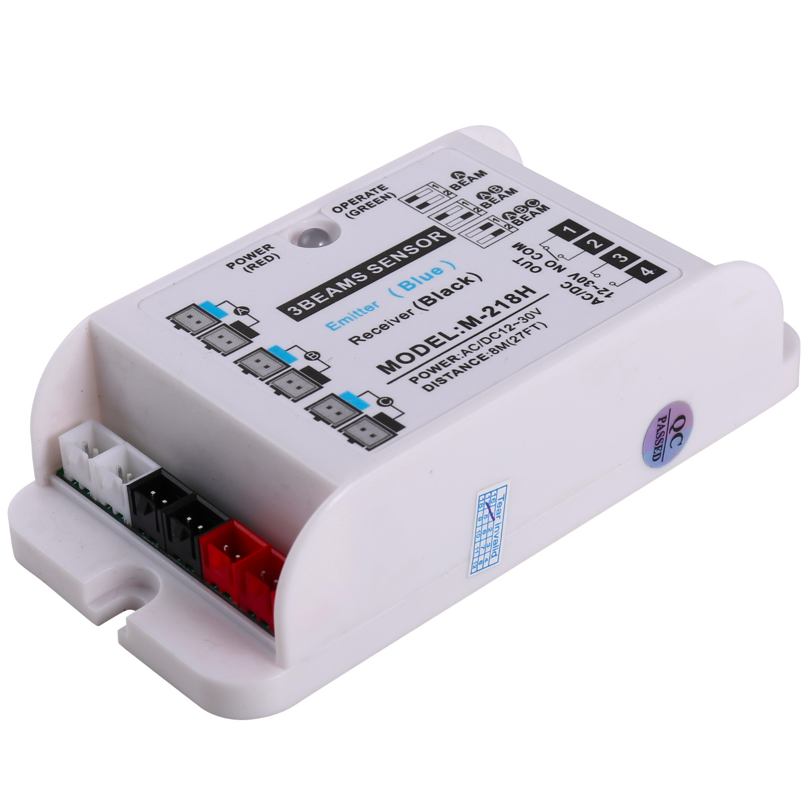 Three Beams Photoelectric Sensor Detector Beam 8m/27FT Distance For Auto-Door
