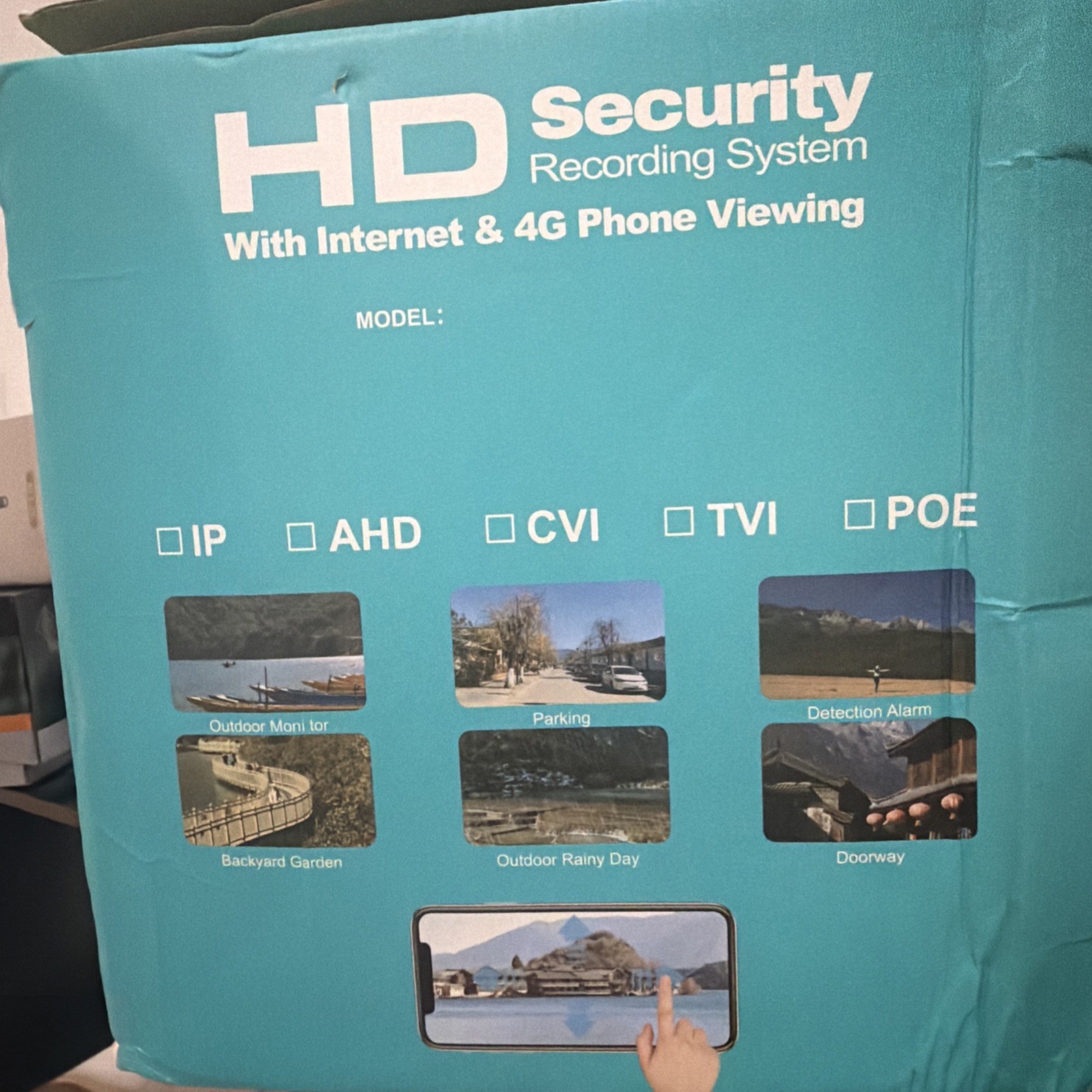 Video Surveillance Security System 4K Ultra HD