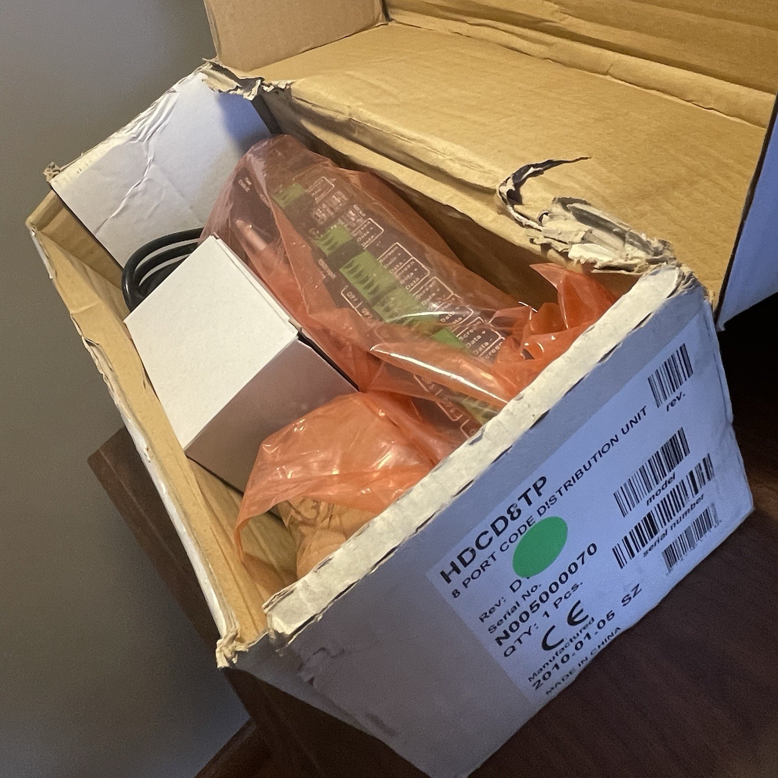 HONEYWELL HDCD8TP 8 PORT CODE BI-DIRECTIONAL DISTRIBUTION UNIT
