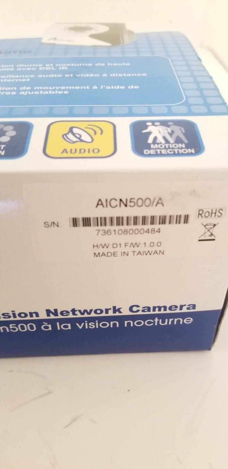 Airlink IP Camera AICN500 SkyIPCam 500 Night Vision Network Camera
