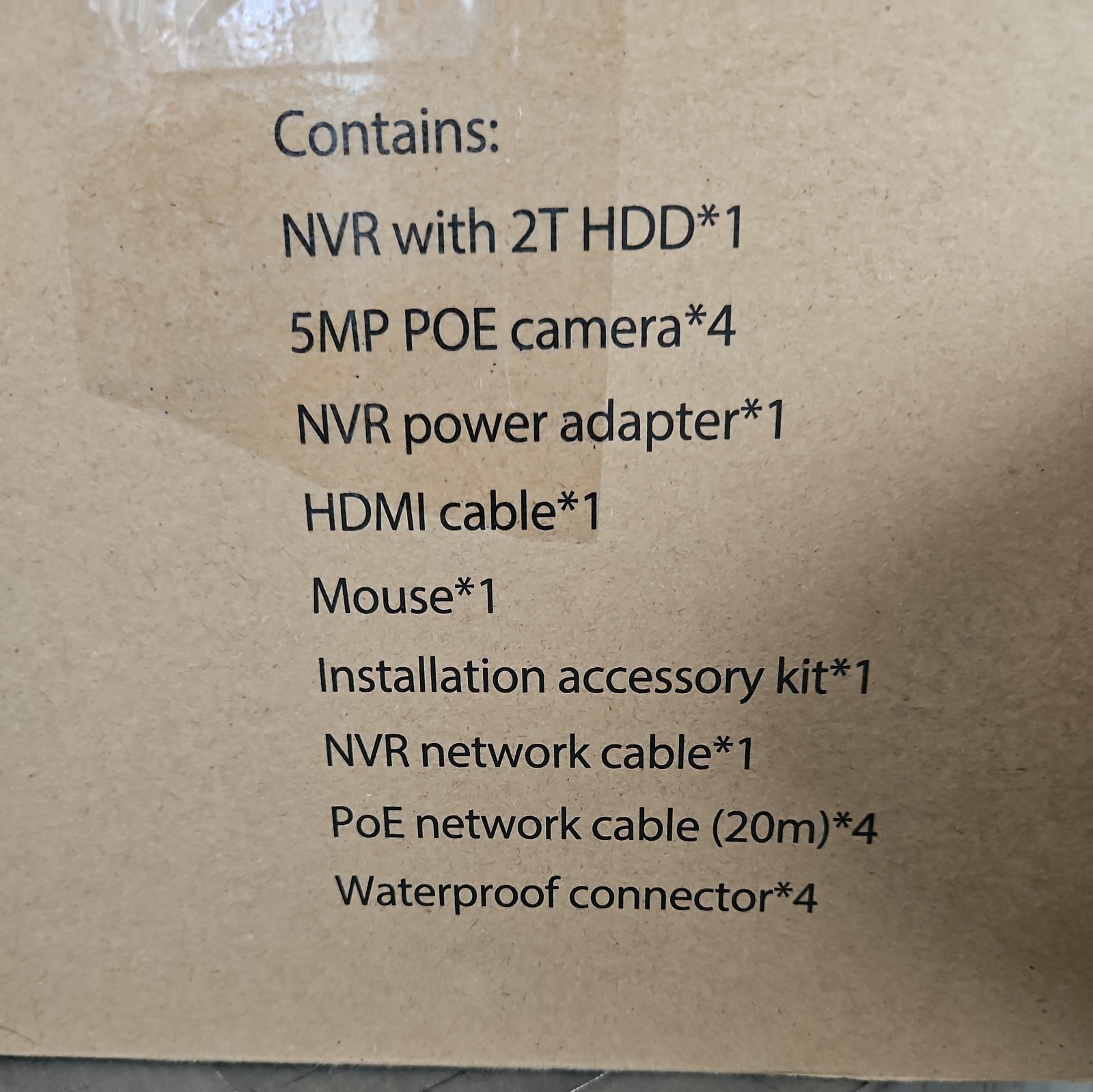 Litymol Home Security Camera System