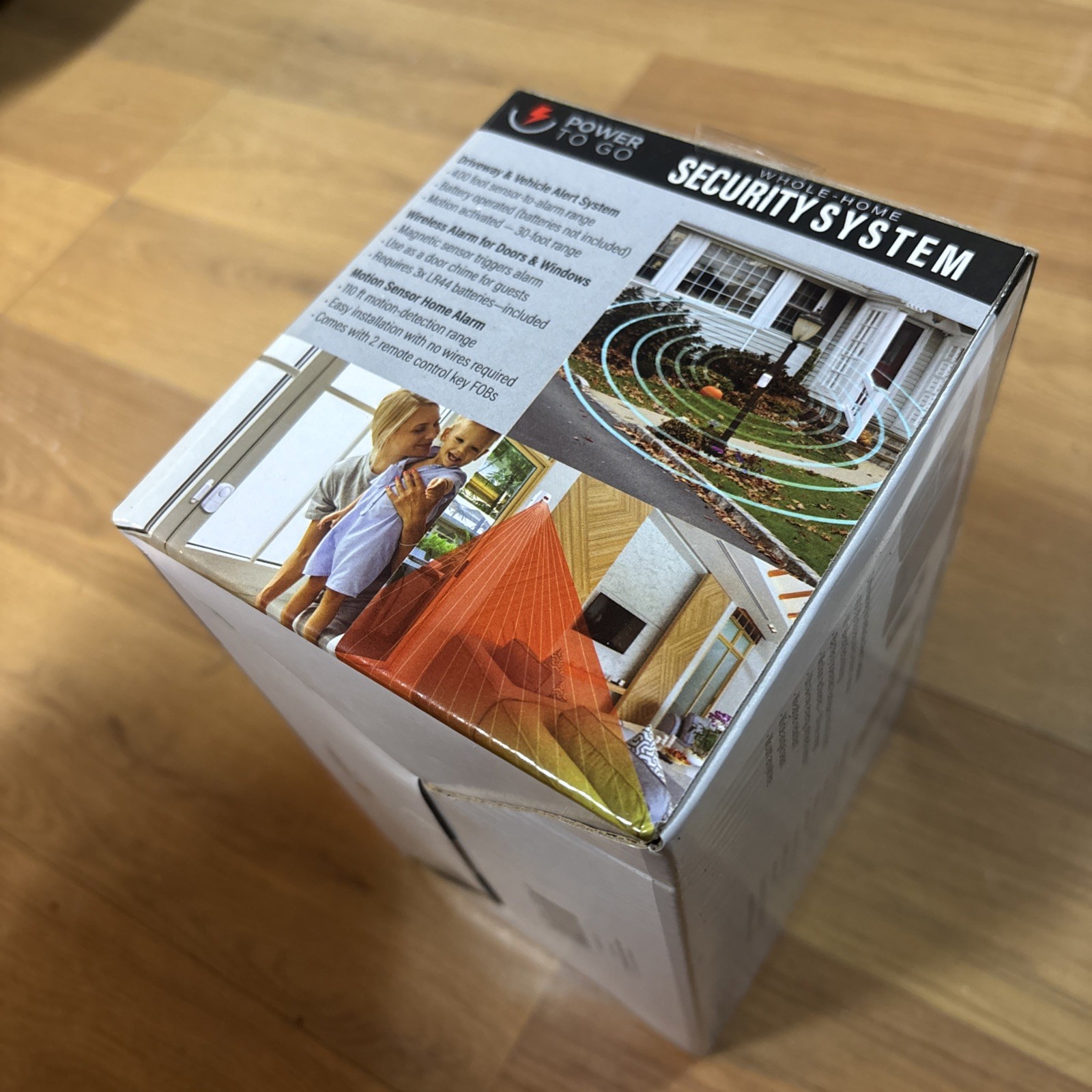 Brand New Power To Go 15 Piece Whole Home Security System