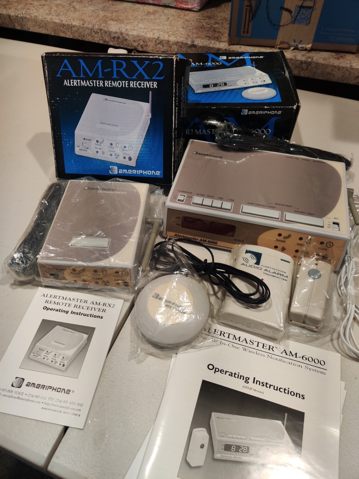 All In One Wireless Alert Master AM-6000 & AM-RX2 Alert Master Remote Receiver