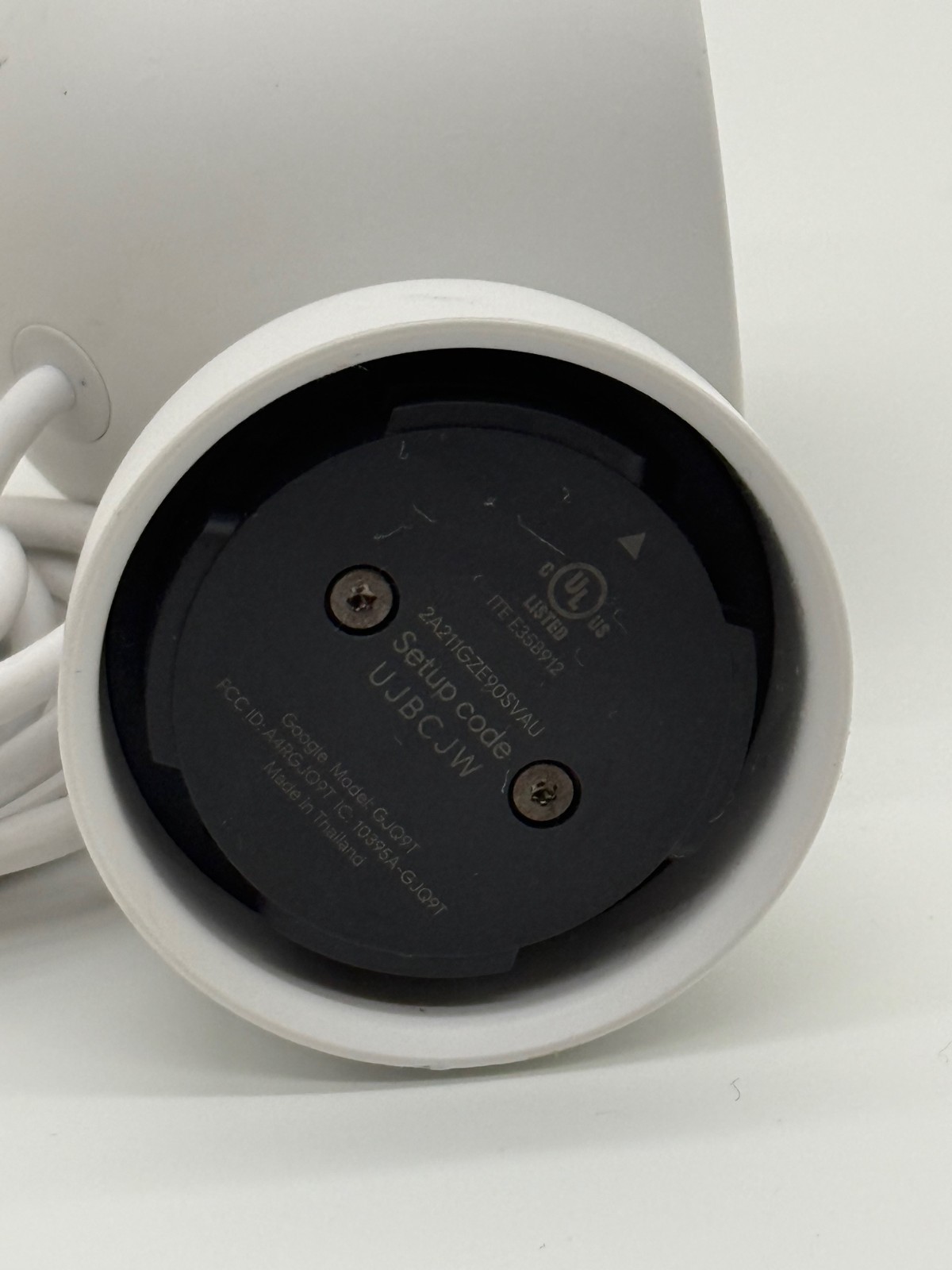 Google Nest Cam Indoor Wired 2nd Gen 1080p Security Camera White