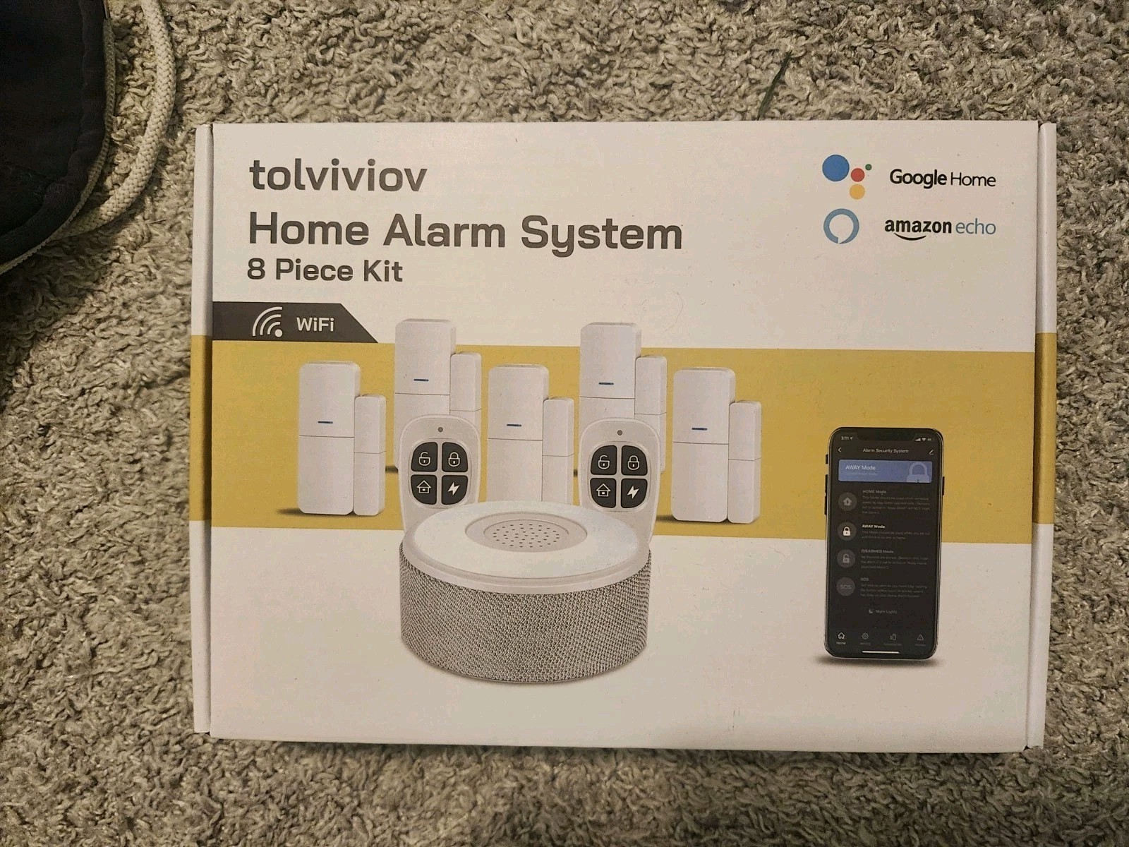 Tolviviov home alarm system (8 piece)