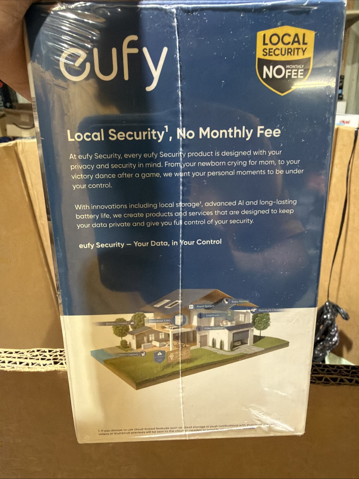 Eufy Security HomeBase S380 Security Center Local Expandable Storage New SEALED
