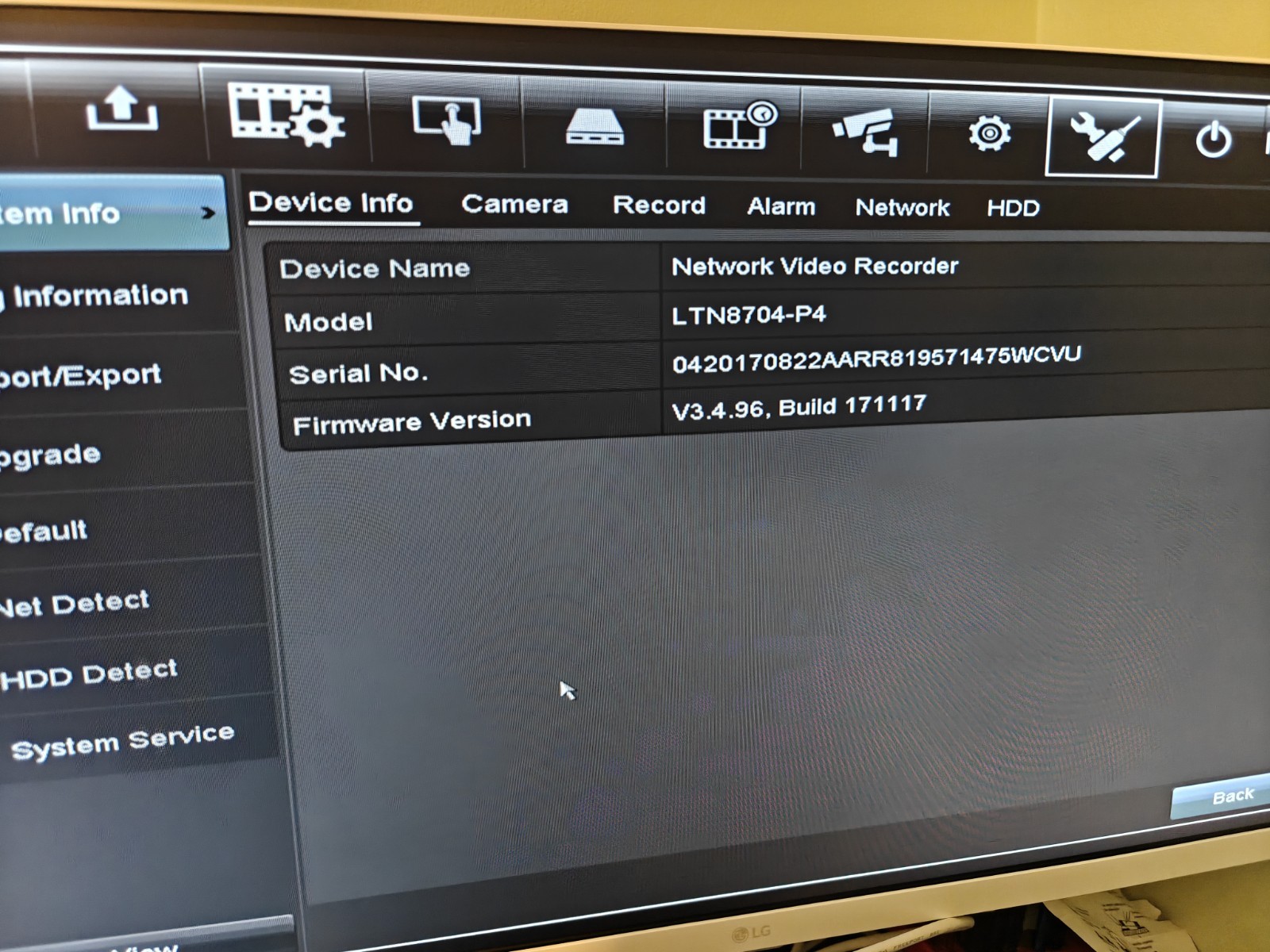 LTS LTN8704-P4 With 2TB WD HD