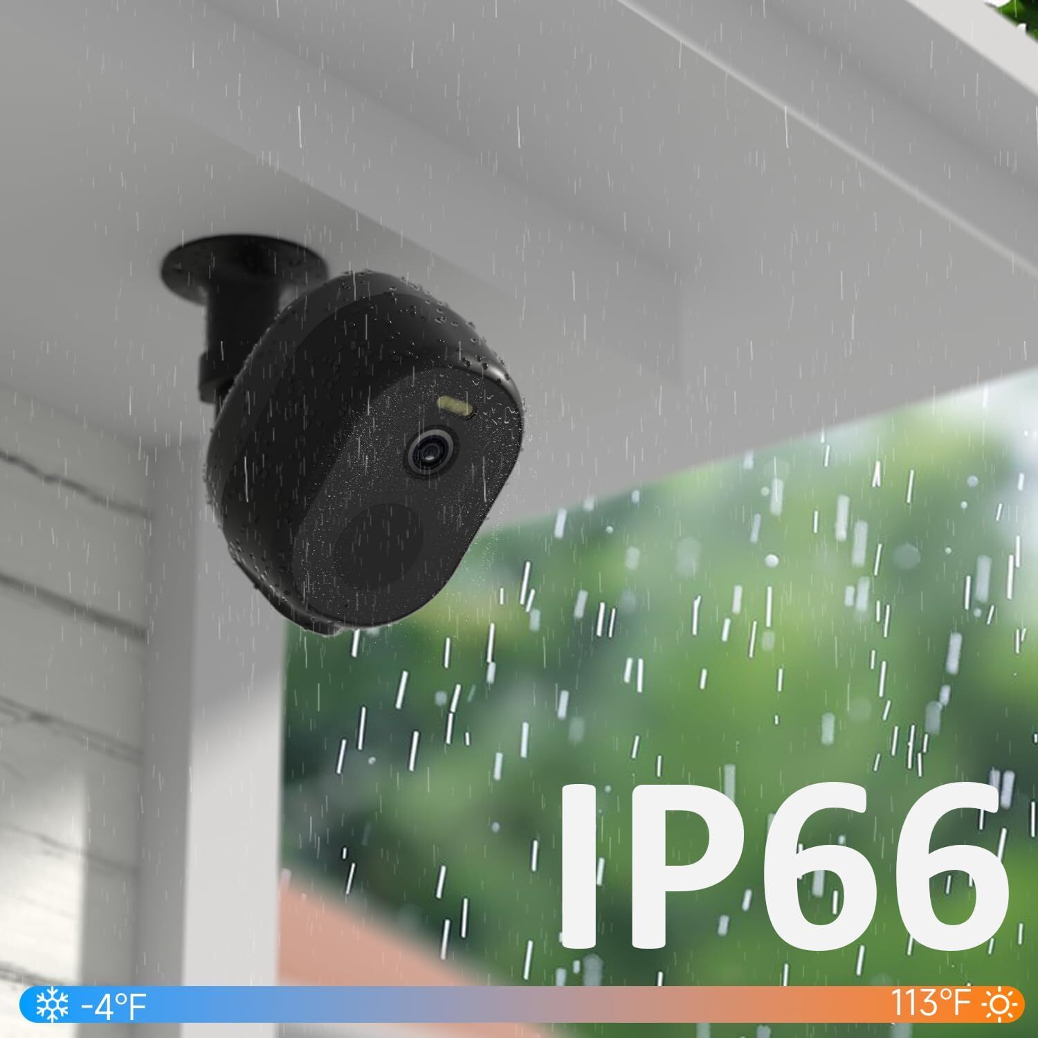 Security Cameras Wireless Outdoor, 2K/3MP QHD Home Security System with