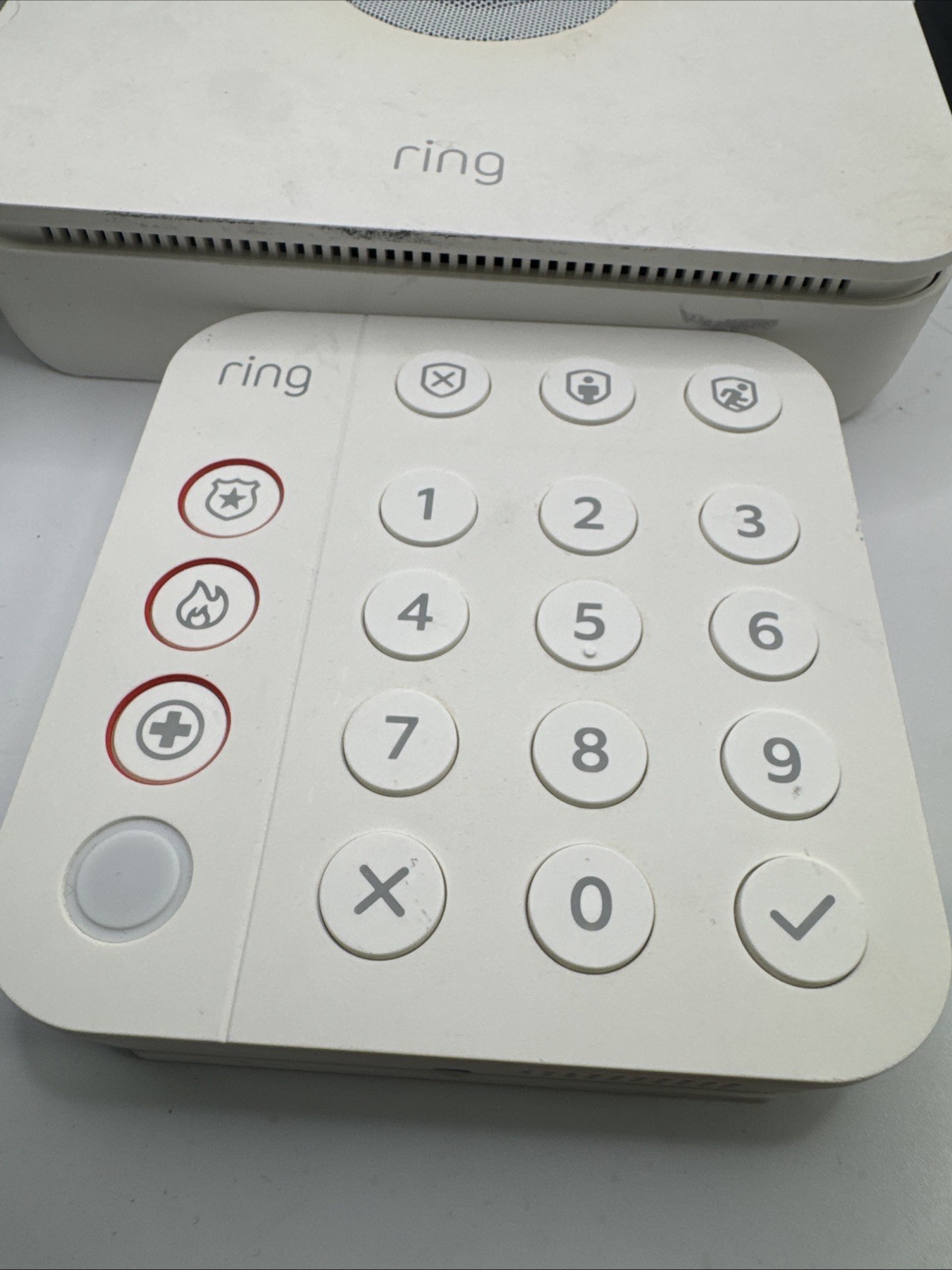Ring Base Station US Home Z Wave Plus Security Power Cable Keypad Doorbell READ