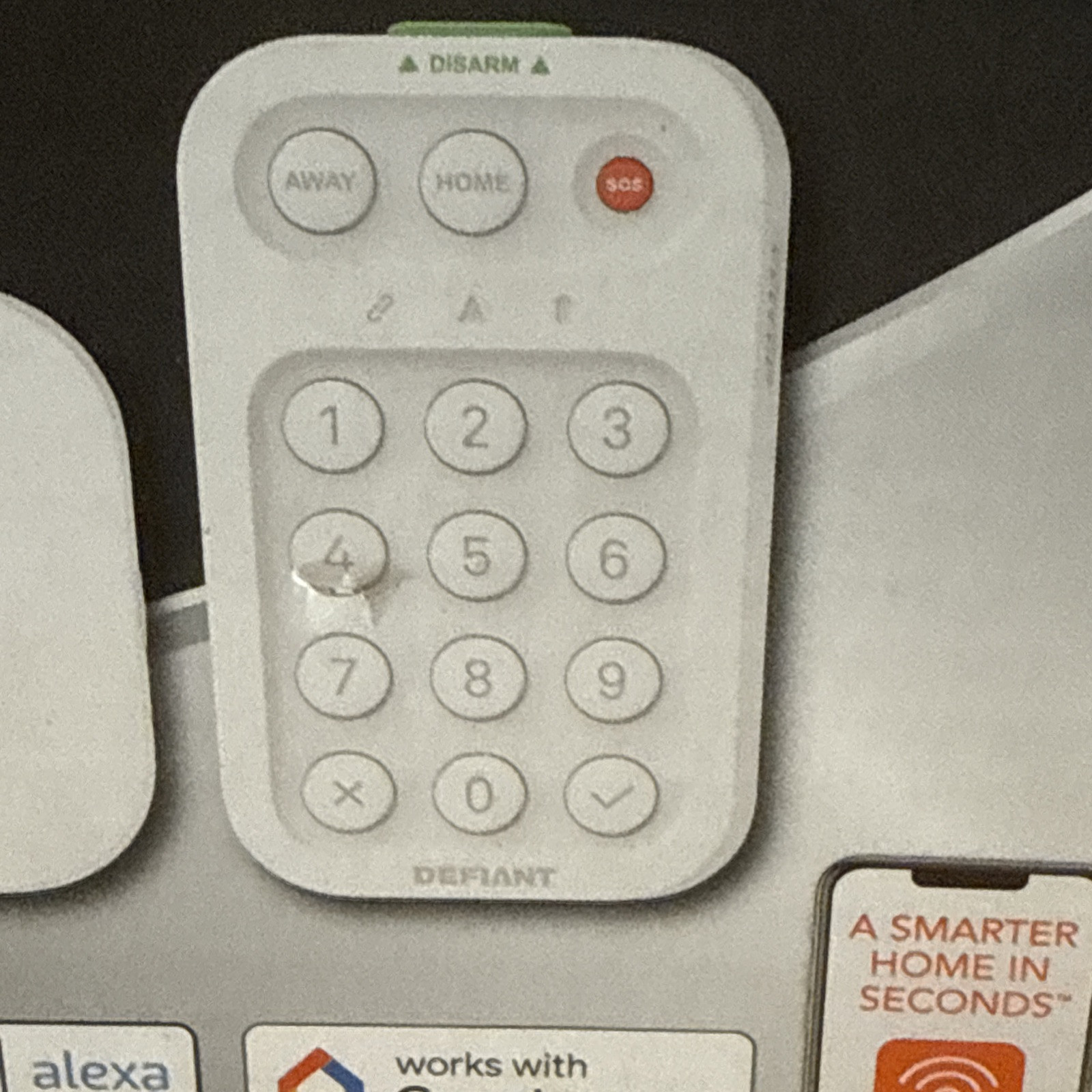 Defiant Smart Home Alarm System with WiFi and Bluetooth, Powered by Hubspace