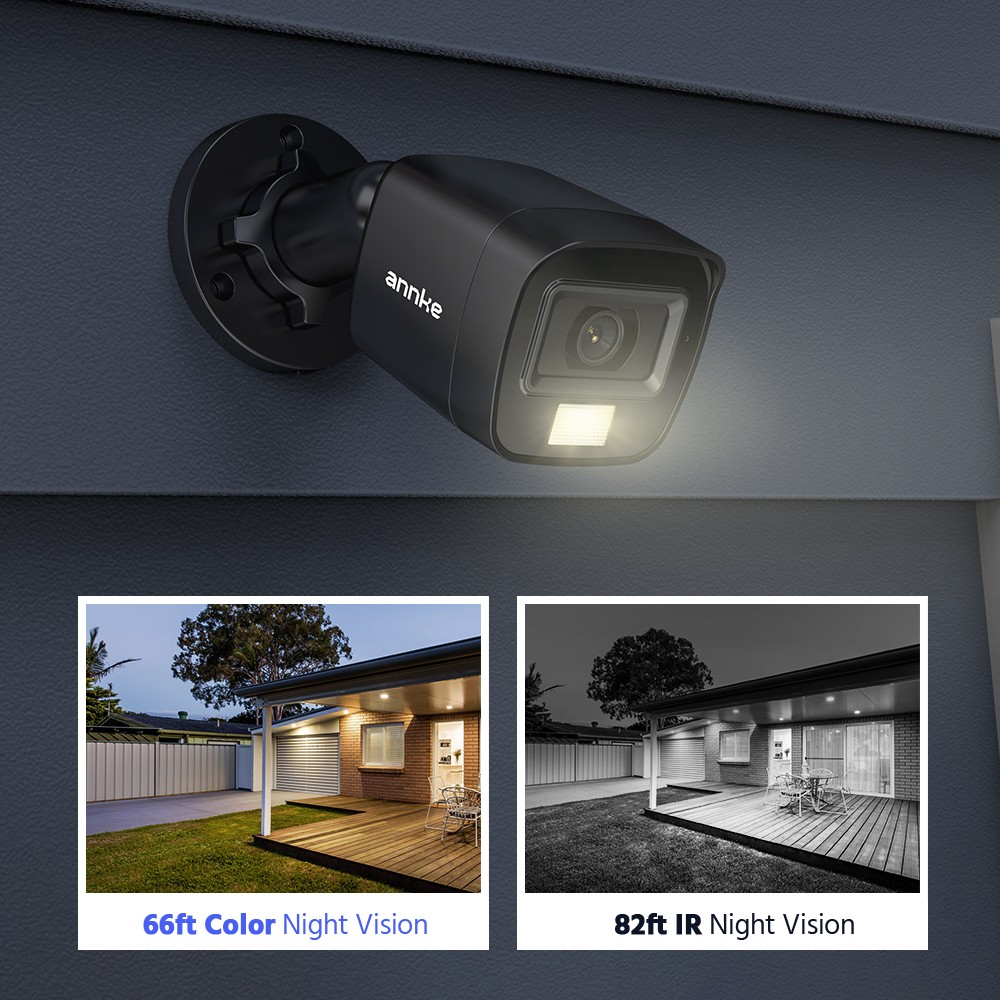 ANNKE 32CH 3K Lite DVR 5MP Audio Security Camera System AI Color Night IP67 CCTV