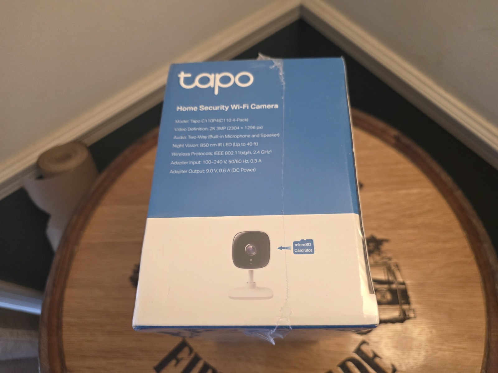 Tapo C110P 2K Indoor Security Camera – 4 Pack