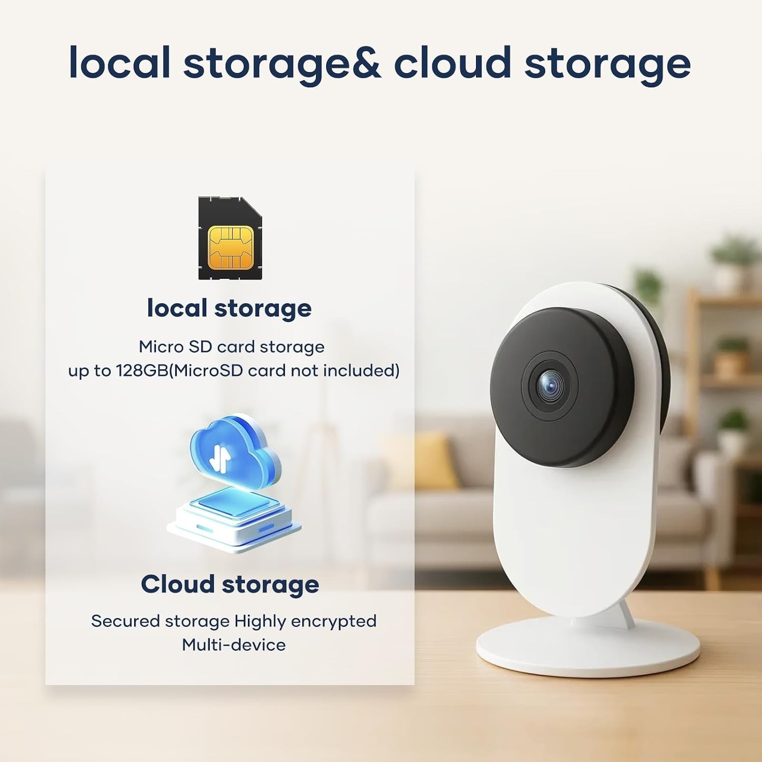 Home Security Alarm System Kit, DIY App Alerts, 15Pc