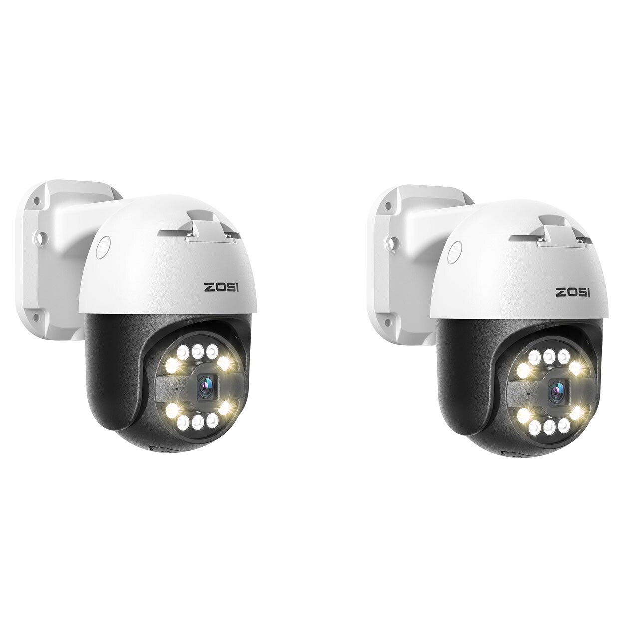 ZOSI 8MP 8CH NVR 5MP POE Security Camera System PT AI Track AI Face/Car Detect