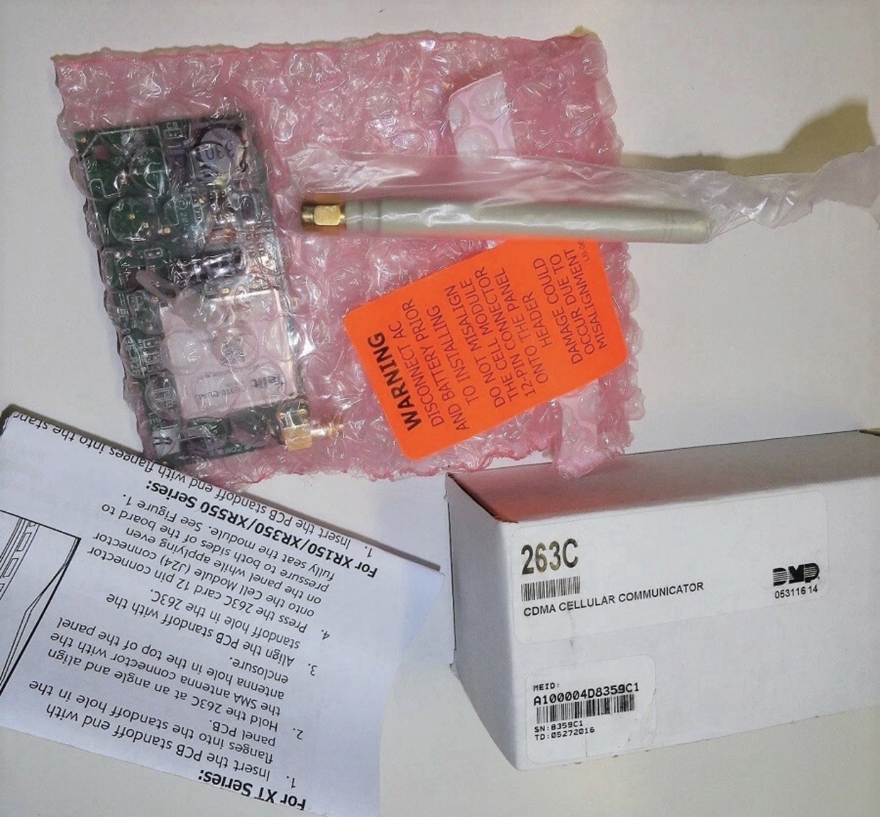 DMP 263C CDMA Cellular Communicator.