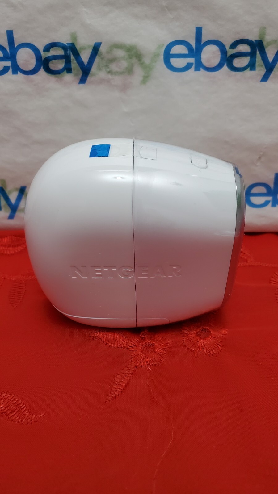 Netgear Arlo VMC3030 HD Wireless Add-On Security Camera W/ Accessories “NO BASE”