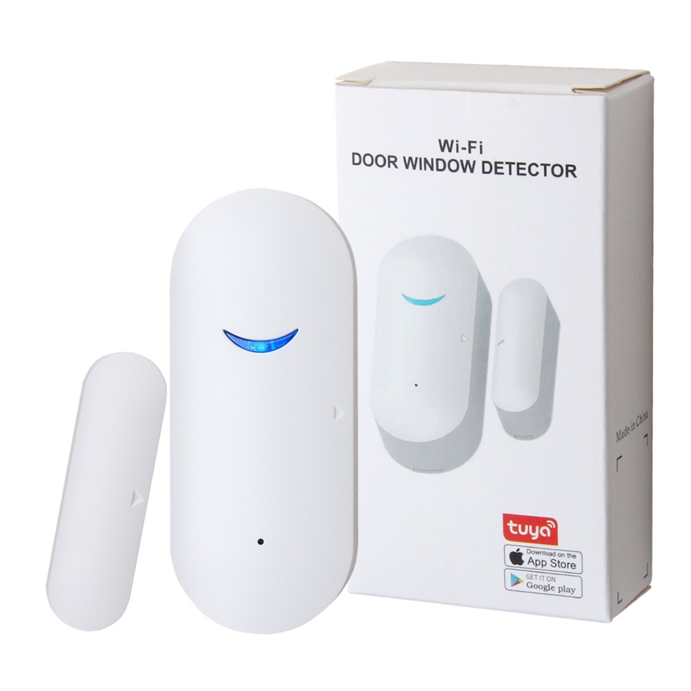 Smart Door Window Sensor Detector WiFi Wireless Safe Alarm for Alexa Google Home
