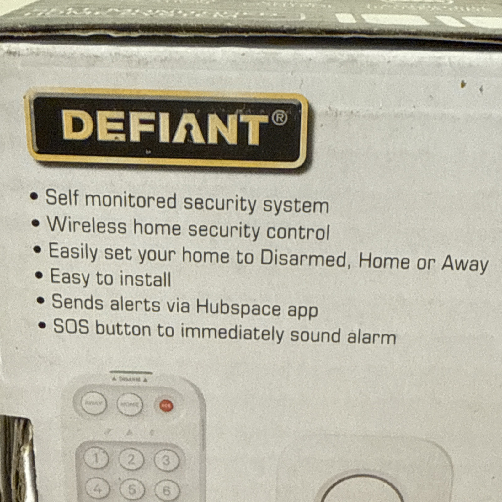 Defiant Smart Home Alarm System with WiFi and Bluetooth, Powered by Hubspace