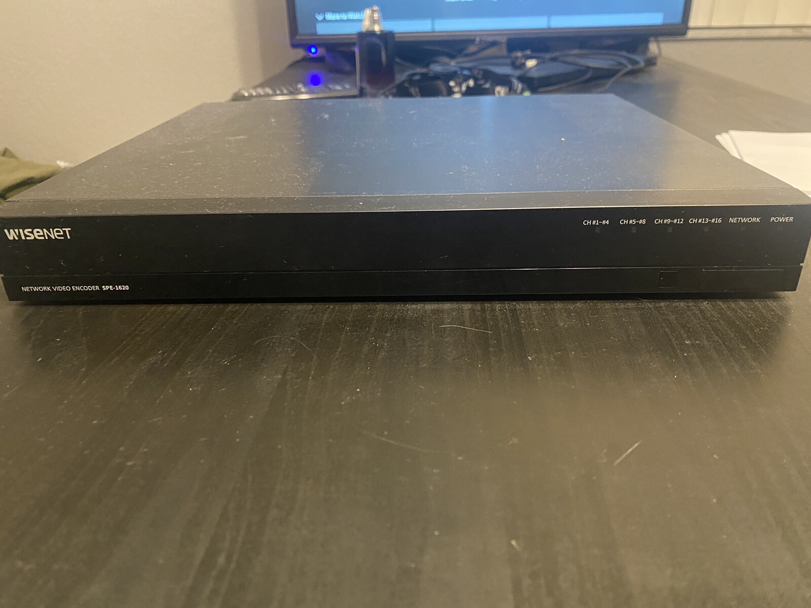 Hanwha Techwin WiseNet SPE-1620 16Ch 2MP Network Security Video Encoder